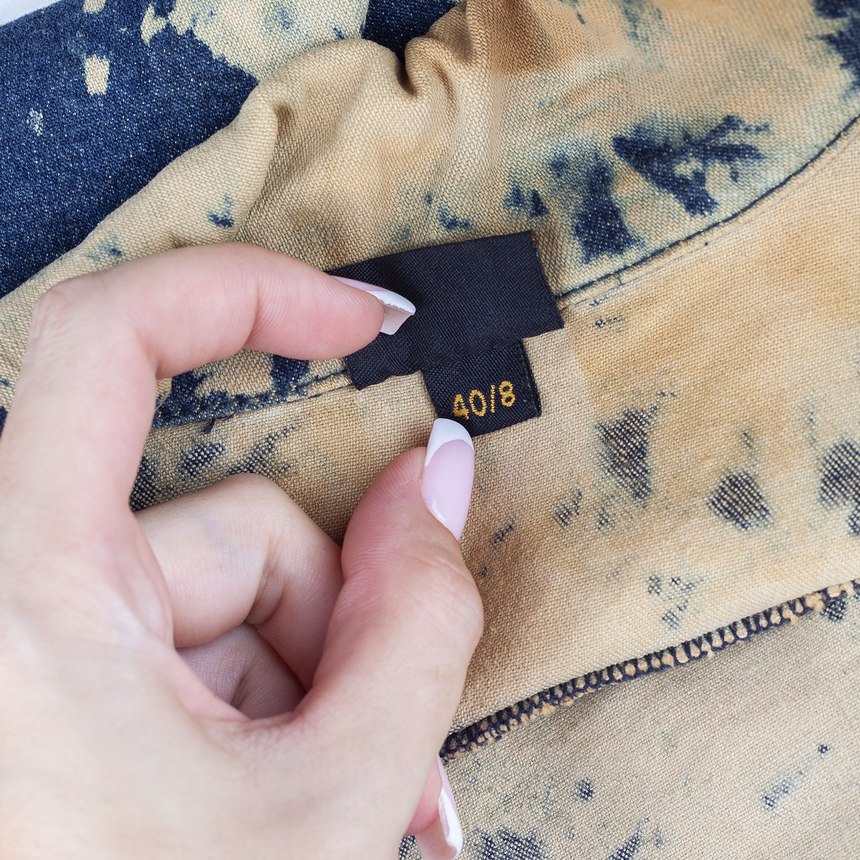 plein sud Plein Sud Bleached Acid Vintage Denim Jacket (M) Size M / US 6-8 / IT 42-44 - 5 Thumbnail