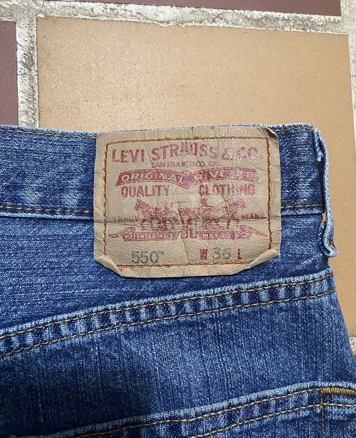 Levi's Vintage Levi’s Y2K 550 Baggy Skater Jorts shorts Size US 36 / EU 52 - 4 Thumbnail