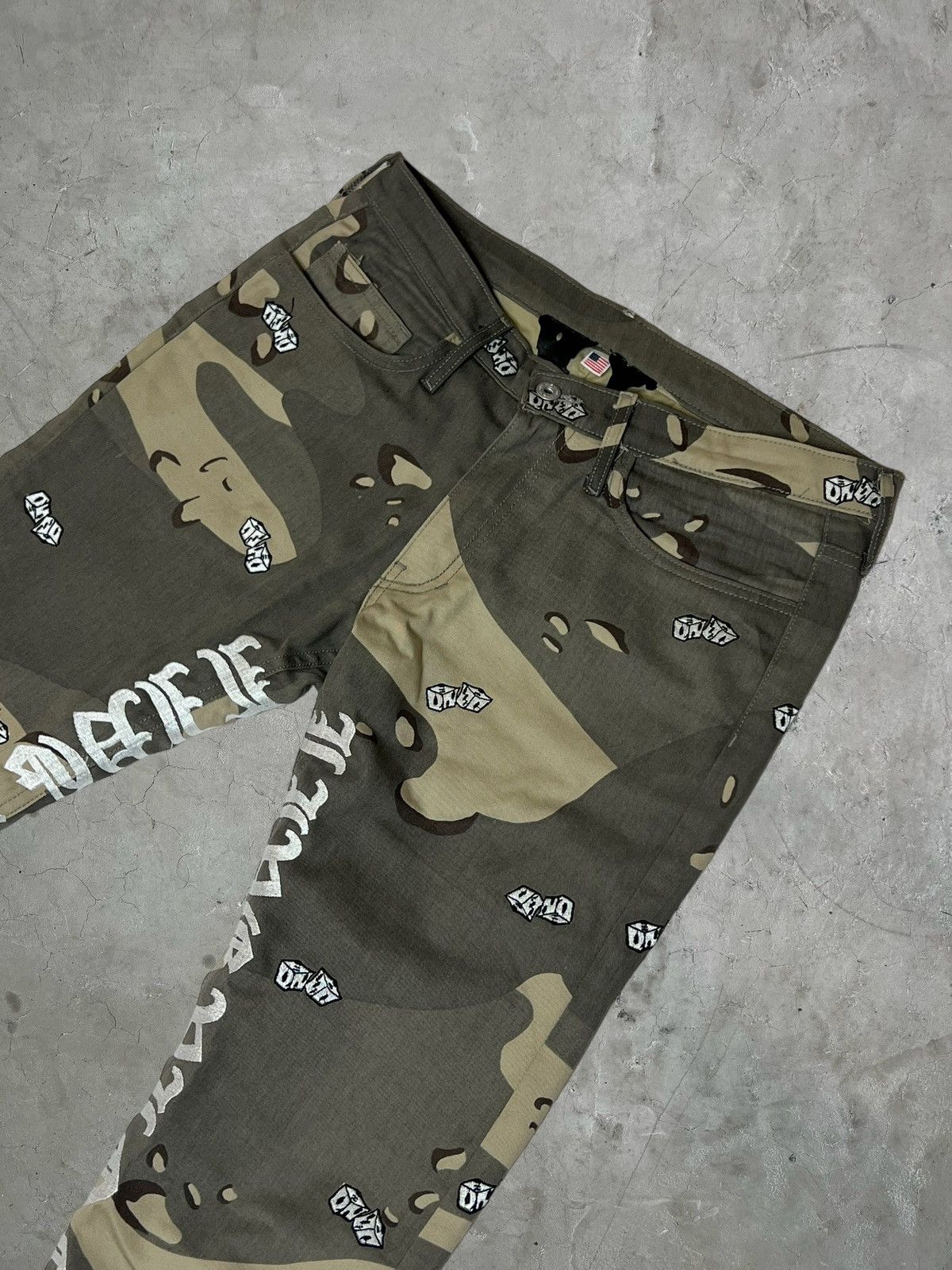 Vlone Vlone Unreleased Desert Camo Dice Pants Size US 32 / EU 48 - 9 Thumbnail