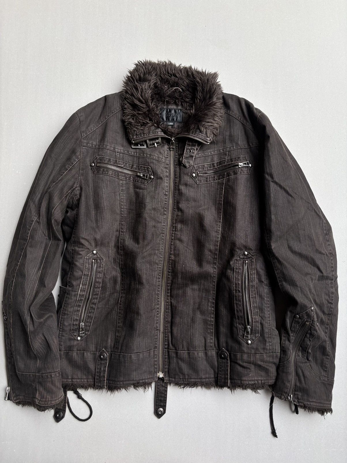 If Six Was Nine Mossino lace up jacket Size US L / EU 52-54 / 3 - 1 Thumbnail