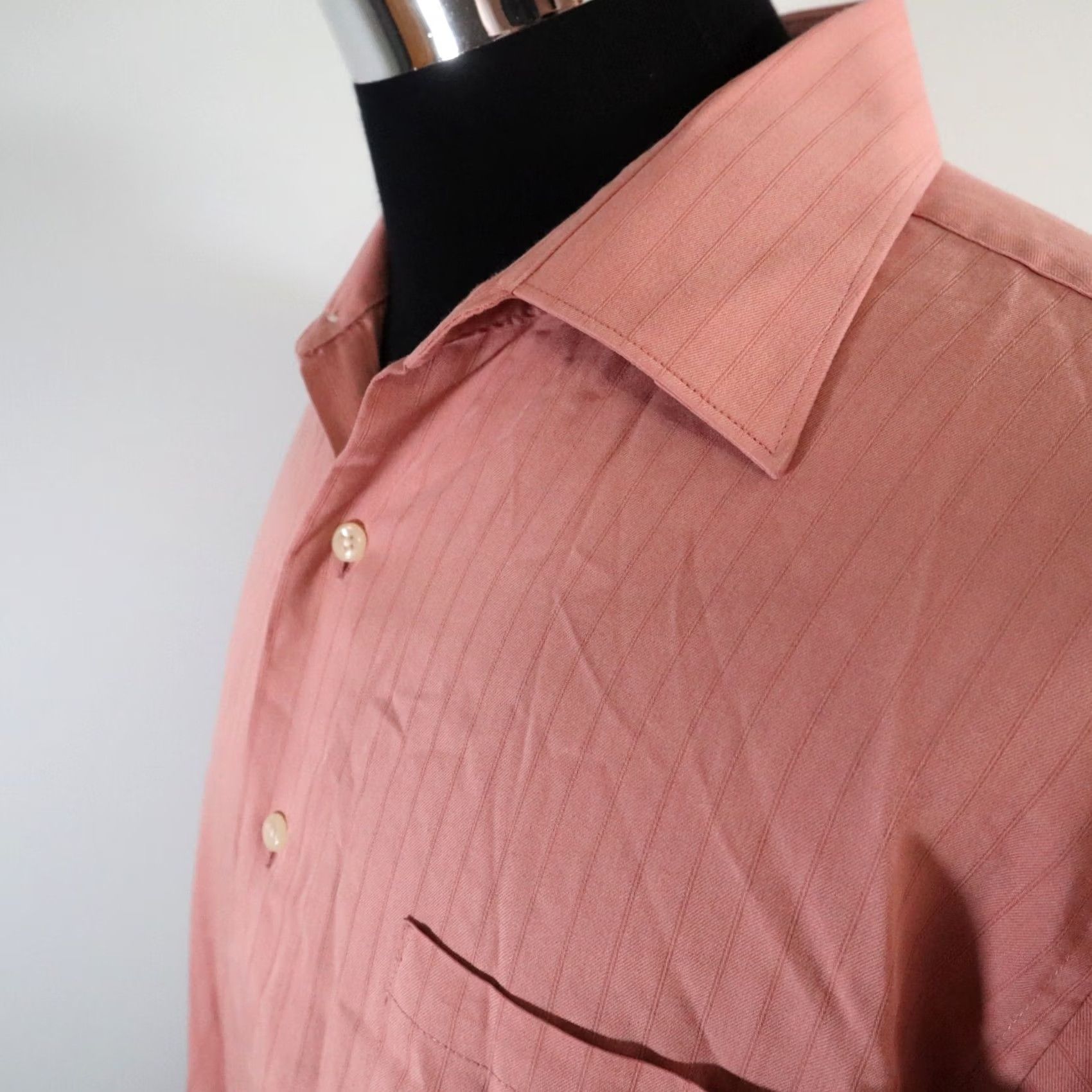 Geoffrey Beene Geoffrey Beene Shirt Mens XL 17 32/33 Wrinkle Free Striped Button Up Long Sleeve Size US XL / EU 56 / 4 - 2 Thumbnail