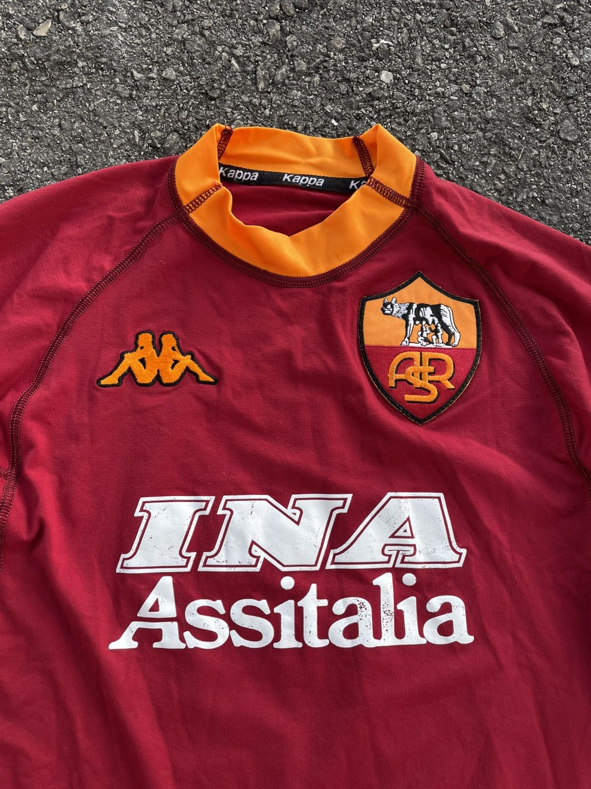 Kappa #8 NAKATA | AS Roma 2000-01 Size US S / EU 44-46 / 1 - 2 Thumbnail