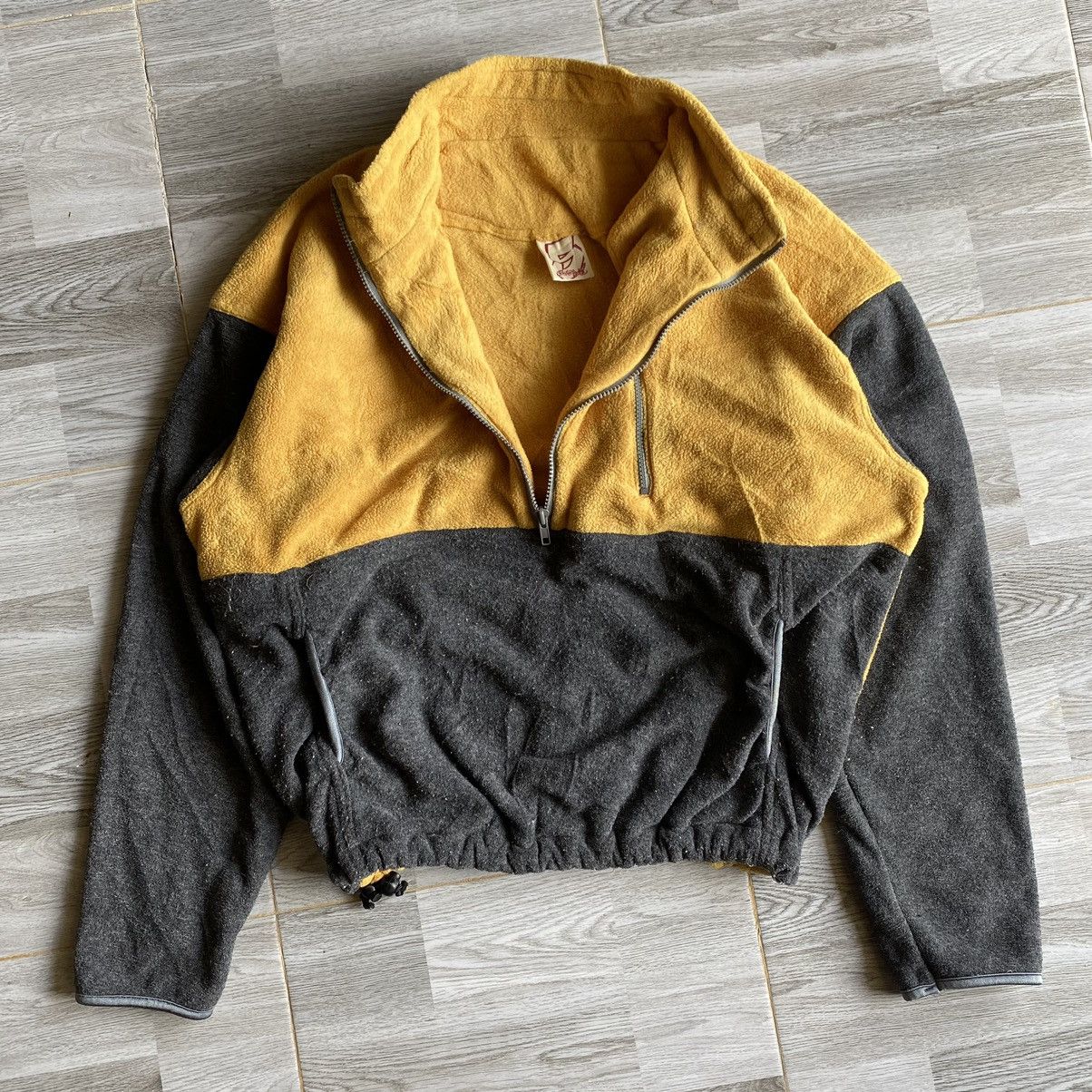 Japanese Brand × Vintage Japanese Brand Half Zip Fleece Jacket Size US XL / EU 56 / 4 - 2 Thumbnail