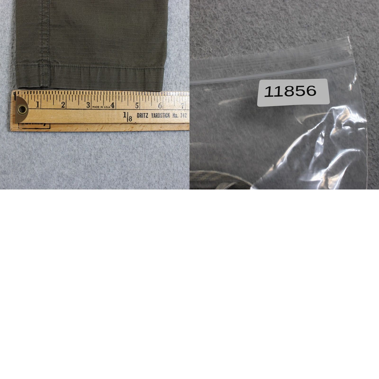 Vuori Vuori Ripstop Climber Pant Men 32x30 Olive Green Elastic Waist Pockets Zip Pocket Outdoor Hike Khakis Straight Leg Regular Mens Pants Size US 32 / EU 48 - 8 Thumbnail