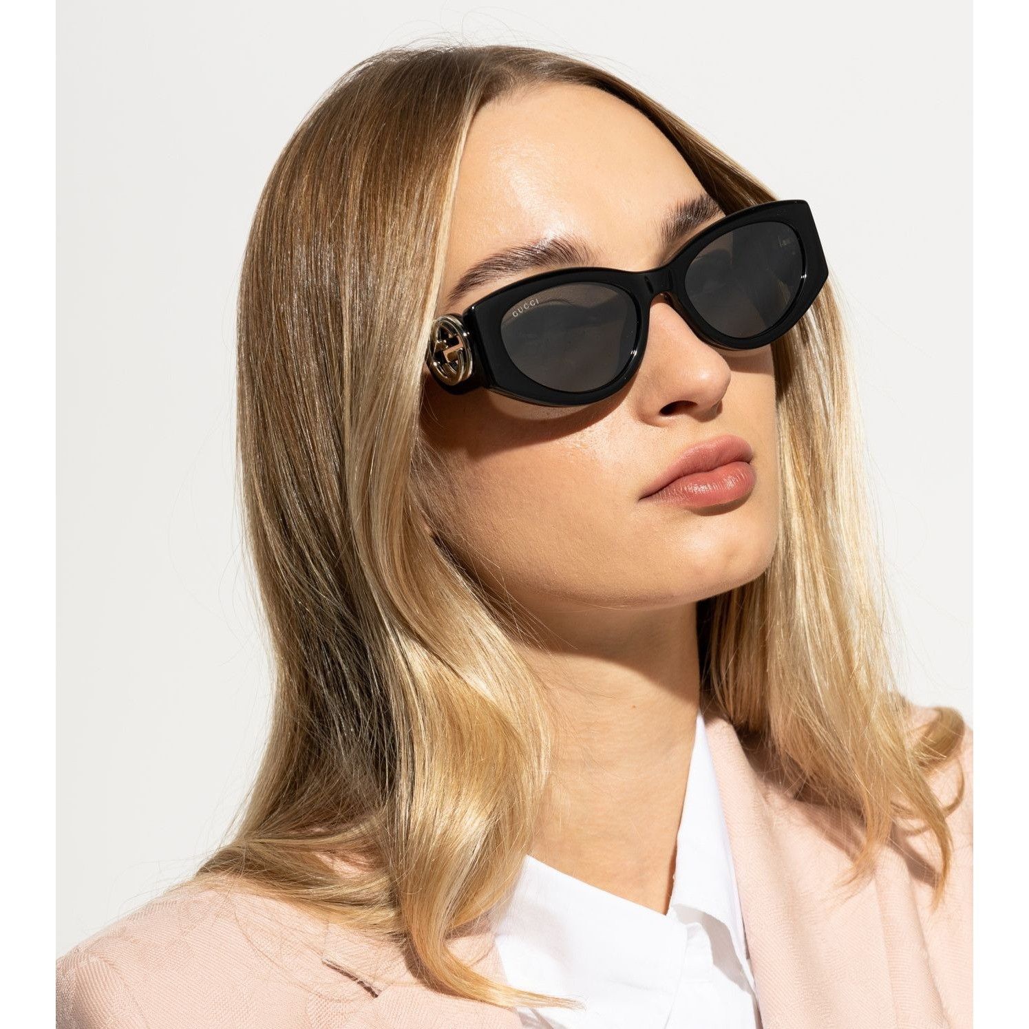 Gucci NEW GUCCI GG1824S 001 WOMEN BLACK SUNGLASSES GUCCI Size ONE SIZE - 1 Thumbnail