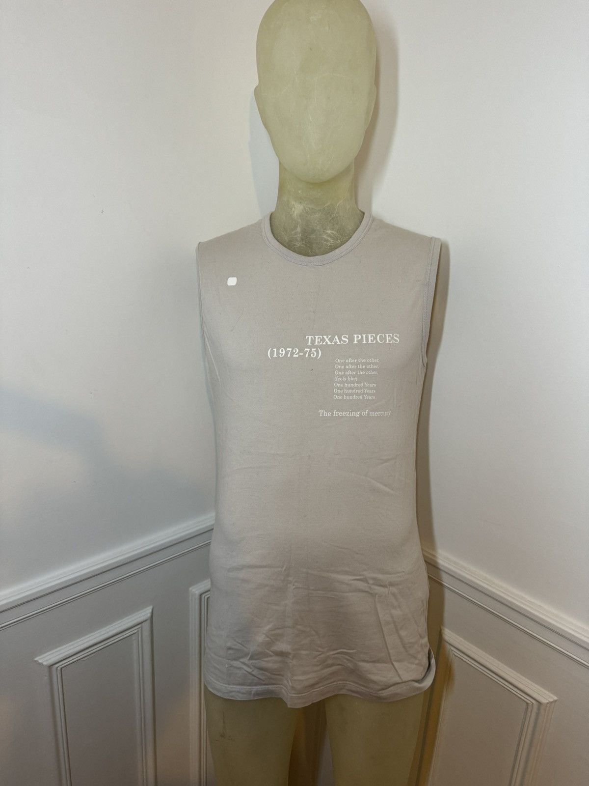 P*o様 【RAF SIMONS】Sleeveless top Solemn-X Oversized T-Shirt Solemn-X - Black – Feature