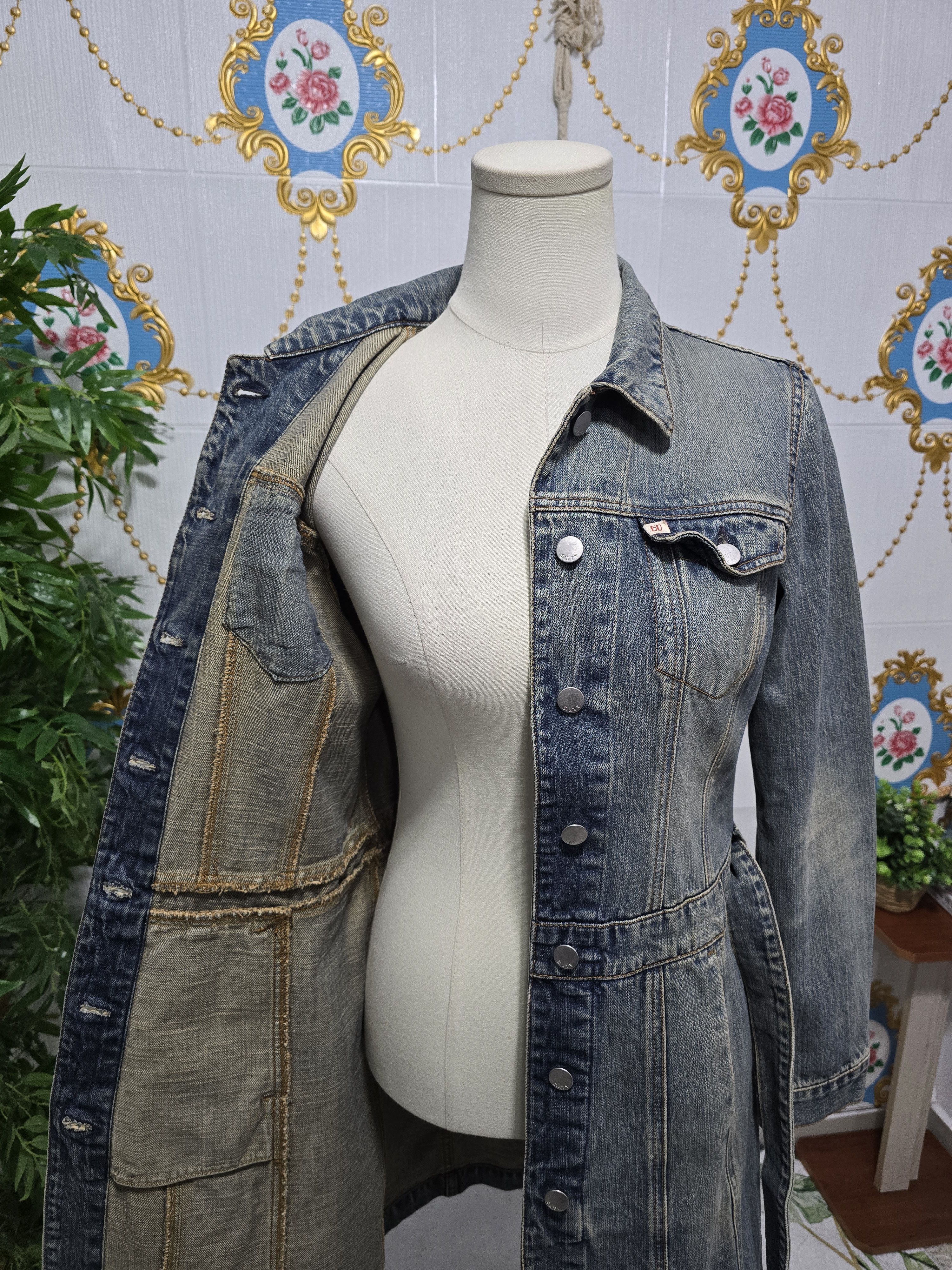 Miss Sixty × Vintage MISS SIXTY large Denim Vintage Jacket LIKE NEW CONDITION Size L / US 10 / IT 46 - 19 Thumbnail