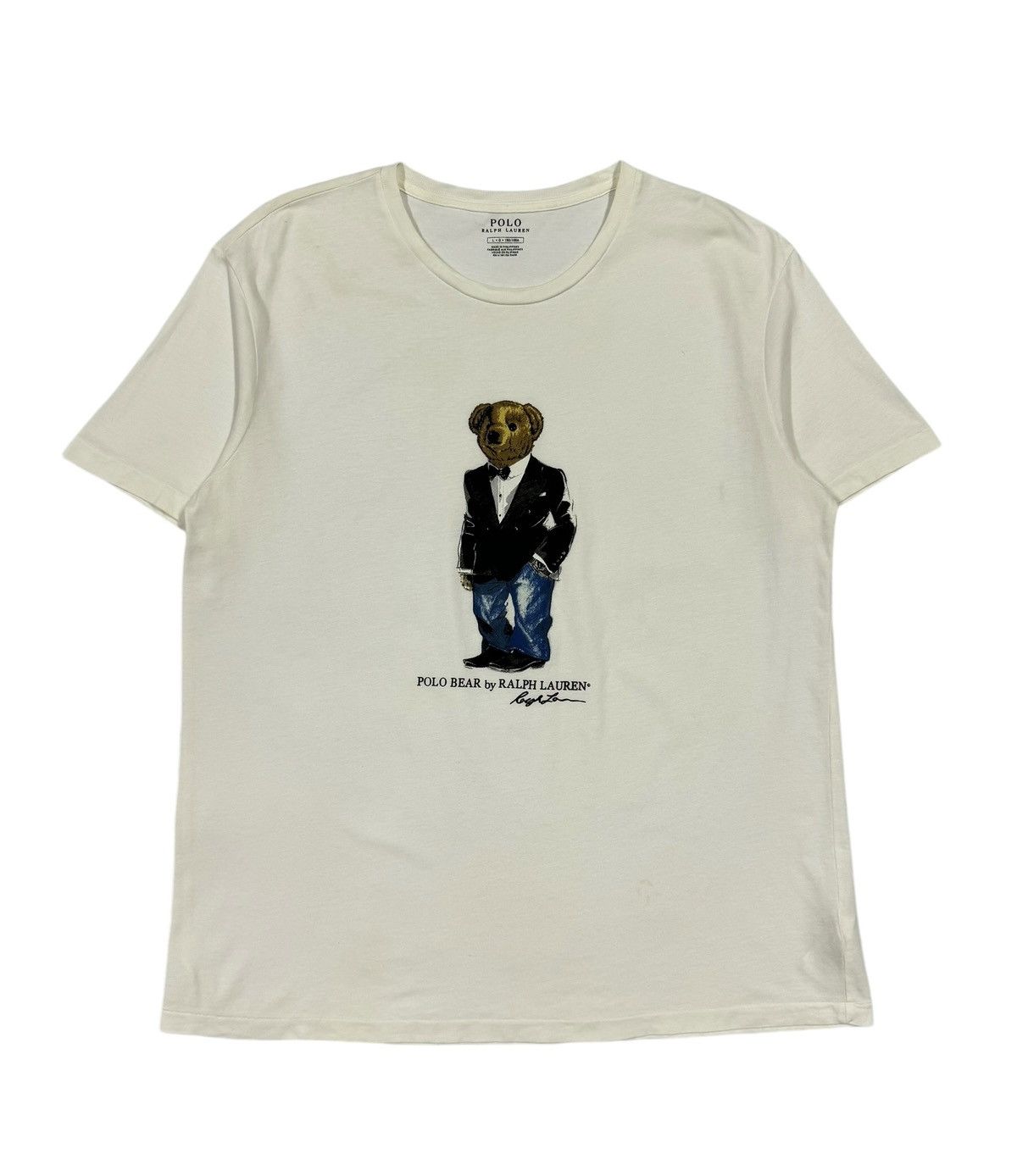 Polo Ralph Lauren × RRL Ralph Lauren Polo Ralph Lauren By Polo Bear Tee Size US L / EU 52-54 / 3 - 1 Thumbnail