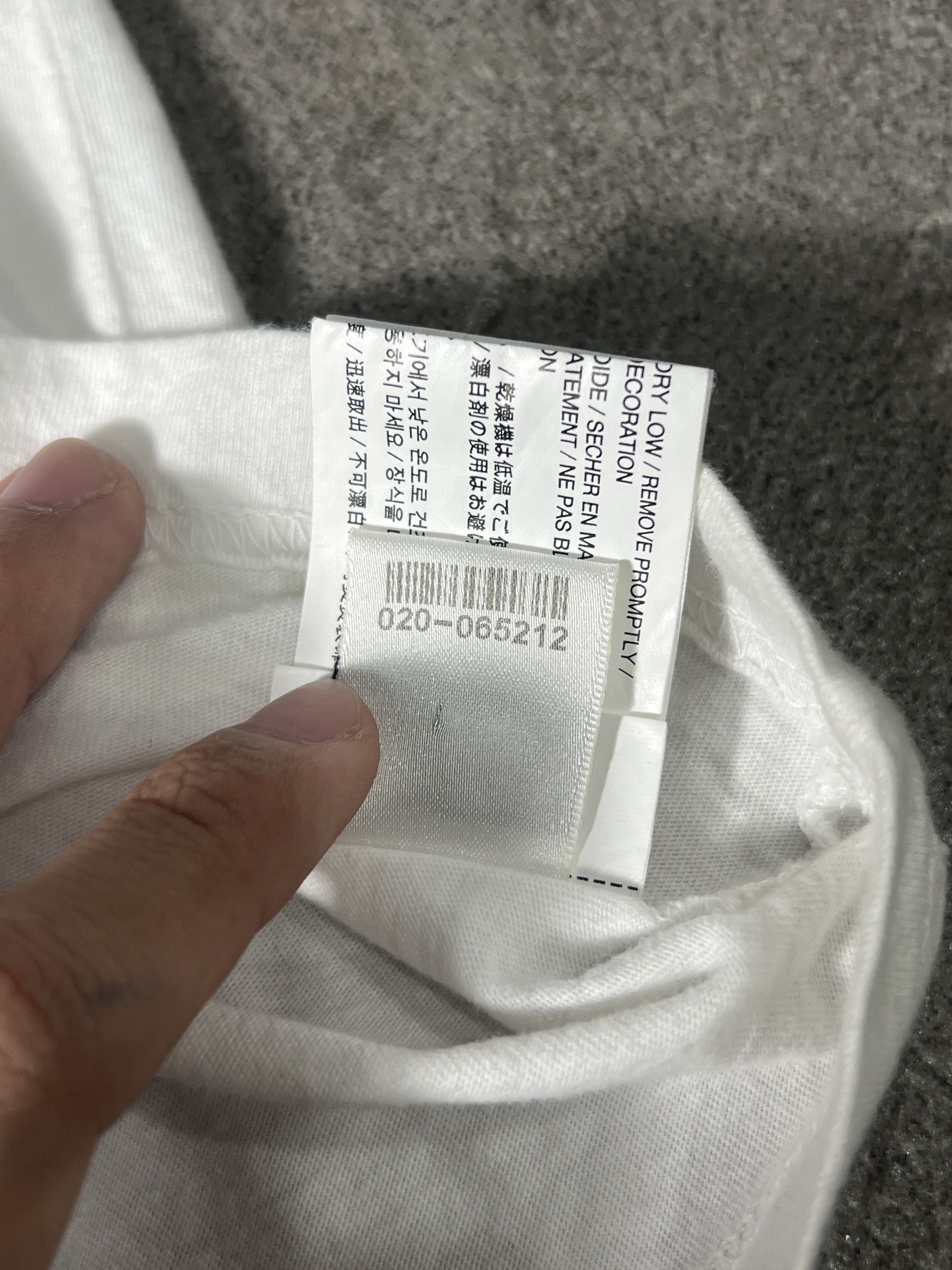 Chrome Hearts Chrome Hearts Gradient Logo L/S Tee White XL USA Size US XL / EU 56 / 4 - 9 Thumbnail