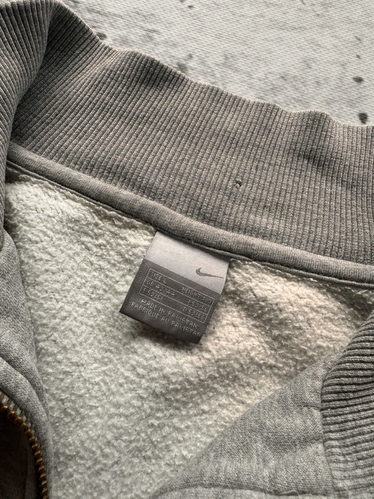 Nike × Vintage NIKE VINTAGE BASIC LOGO OVERSIZE BOXY ZIP HOODIE Size US L / EU 52-54 / 3 - 6 Thumbnail