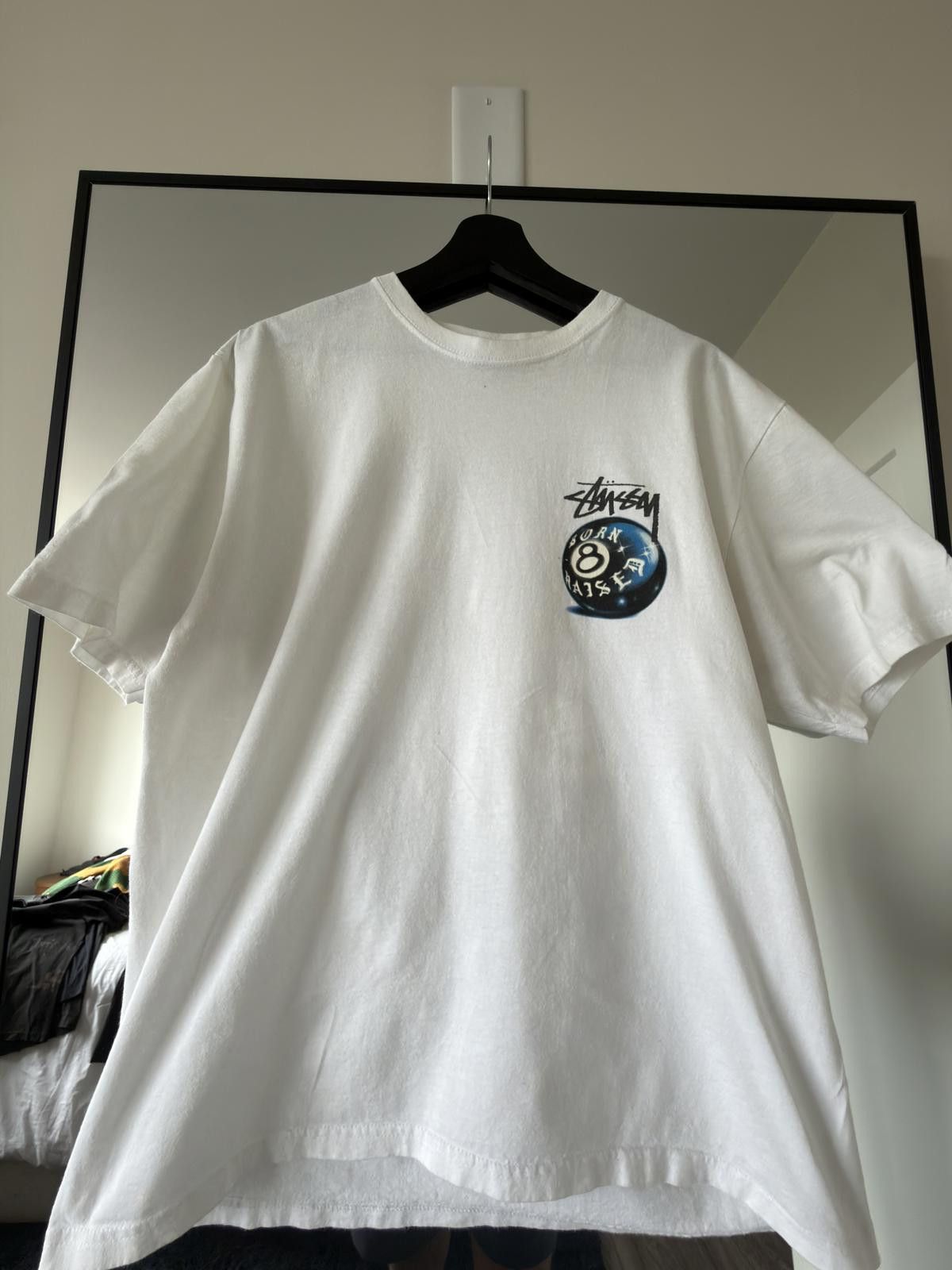 Stussy Born X Raised 8 Ball T Shirt | Grailed