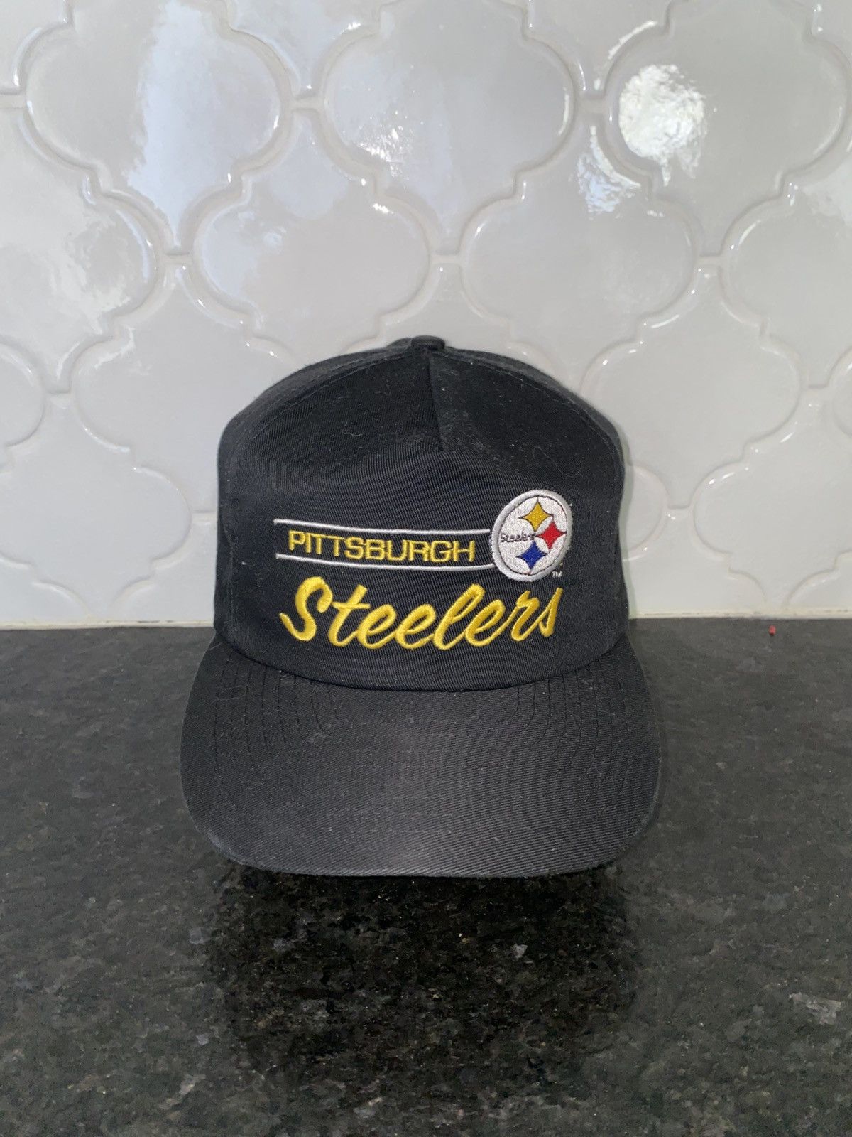 NFL Vintage 90s Pittsburgh steelers logo snapback Size ONE SIZE - 1 Thumbnail