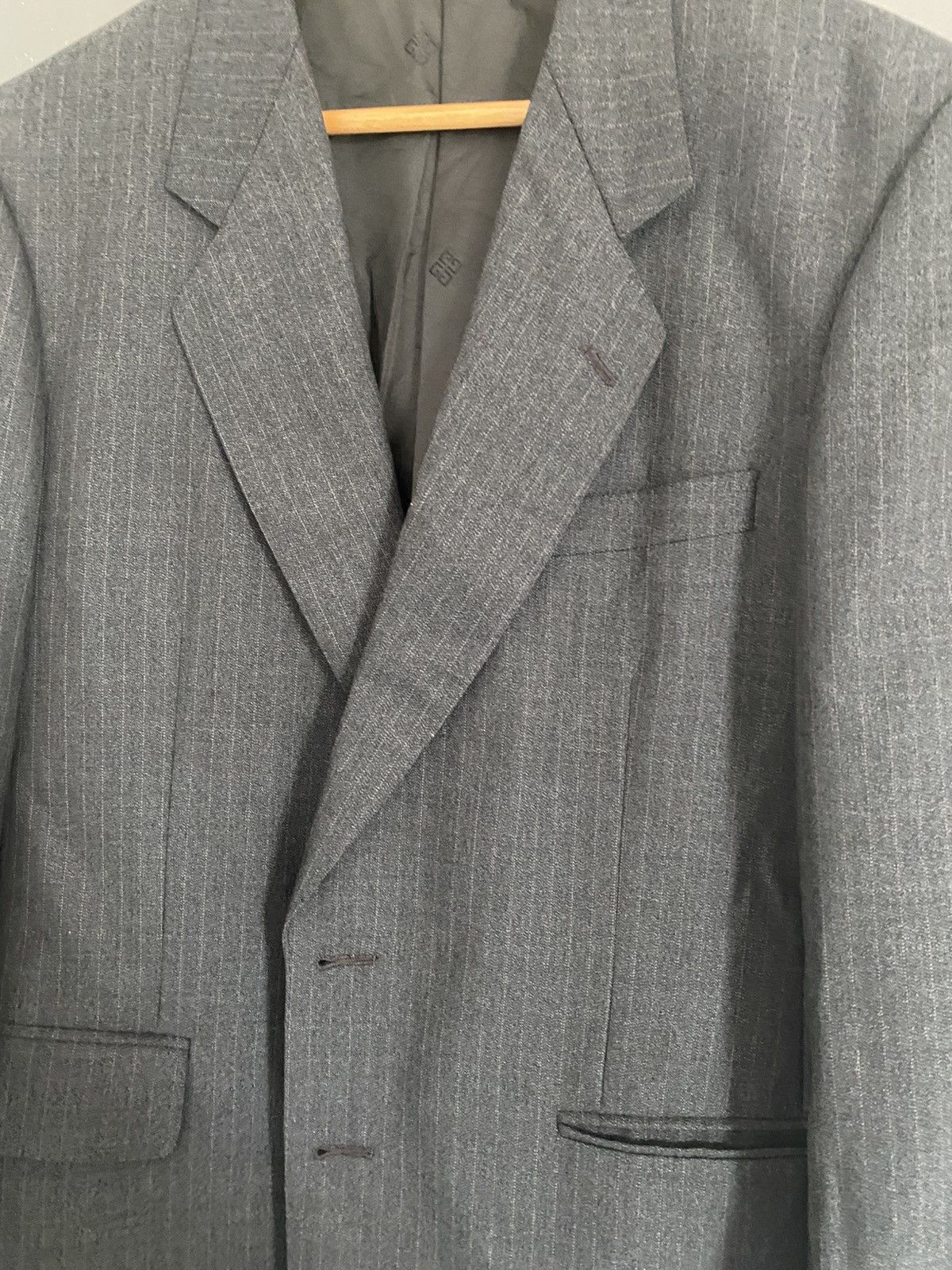 Givenchy × Vintage Monsieur Givenchy Men Blazer Size 40L - 9 Thumbnail