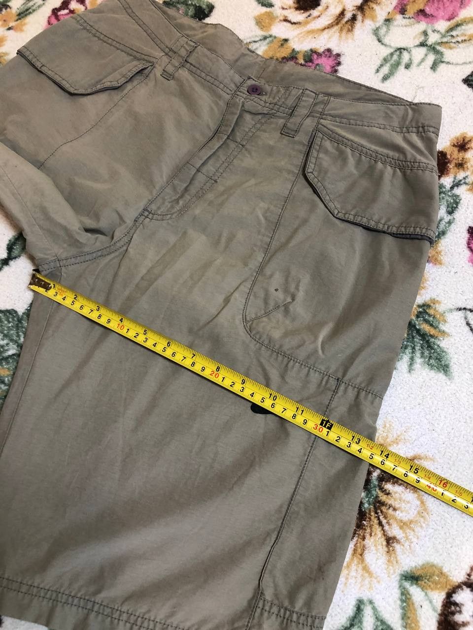 Nike Nike Cargo Board Shorts Beige Summer Y2K Dual Pockets Size US 32 / EU 48 - 13 Thumbnail