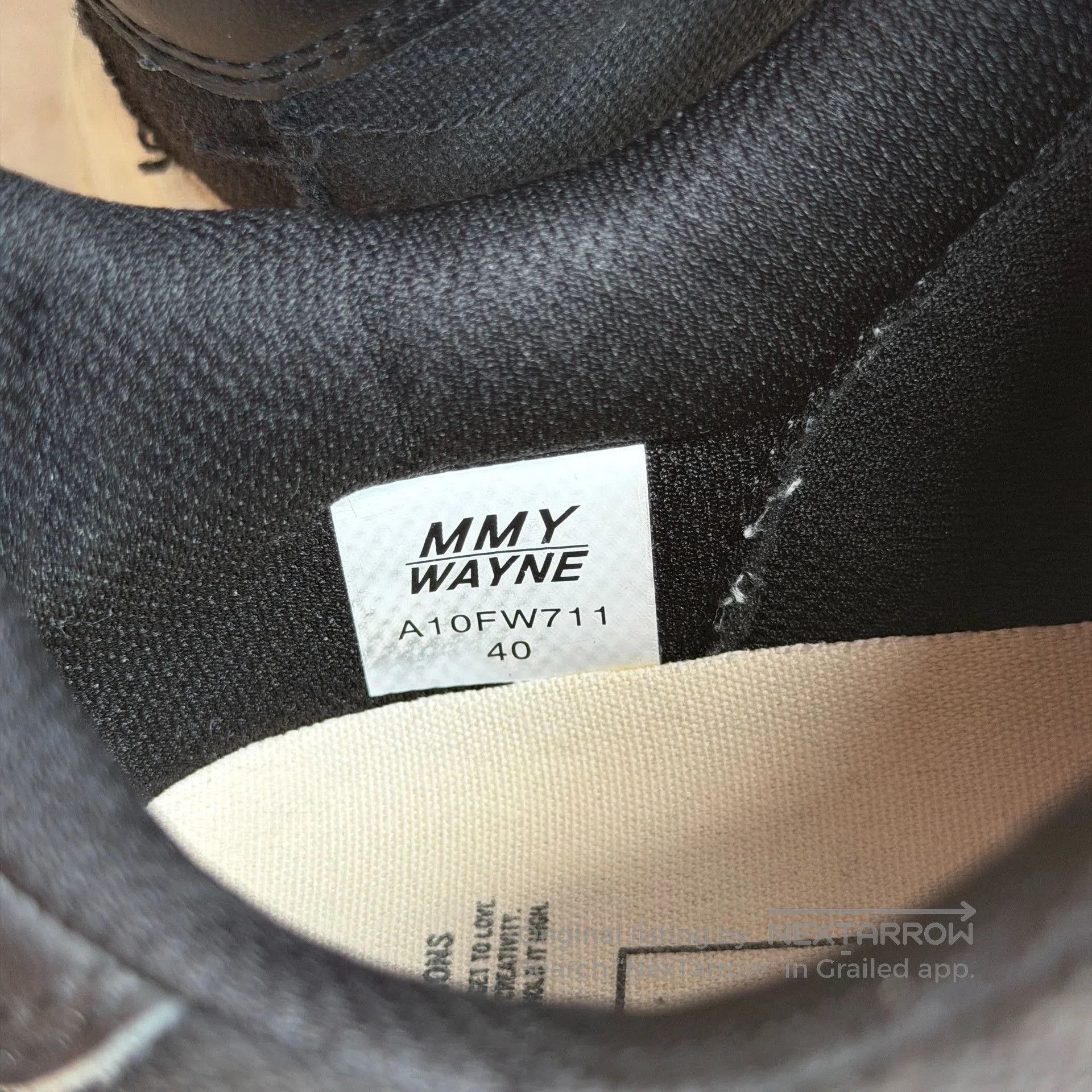 Maison MIHARA YASUHIRO Maison Mihara MMY Distressed Sneakers. Size US 7 / EU 40 - 9 Thumbnail