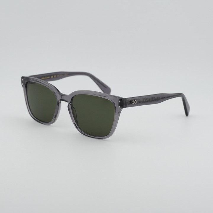 Salvatore Ferragamo Salvatore Ferragamo SF1040SCP 020 Sunglasses Grey Square Size ONE SIZE - 1 Thumbnail