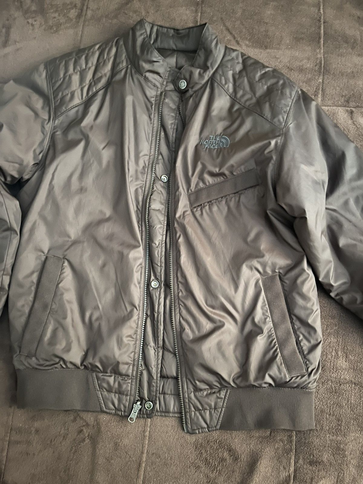 The North Face North Face Reversible Cryptic Jacket Ripstop Chocolate Brown Size US S / EU 44-46 / 1 - 7 Thumbnail