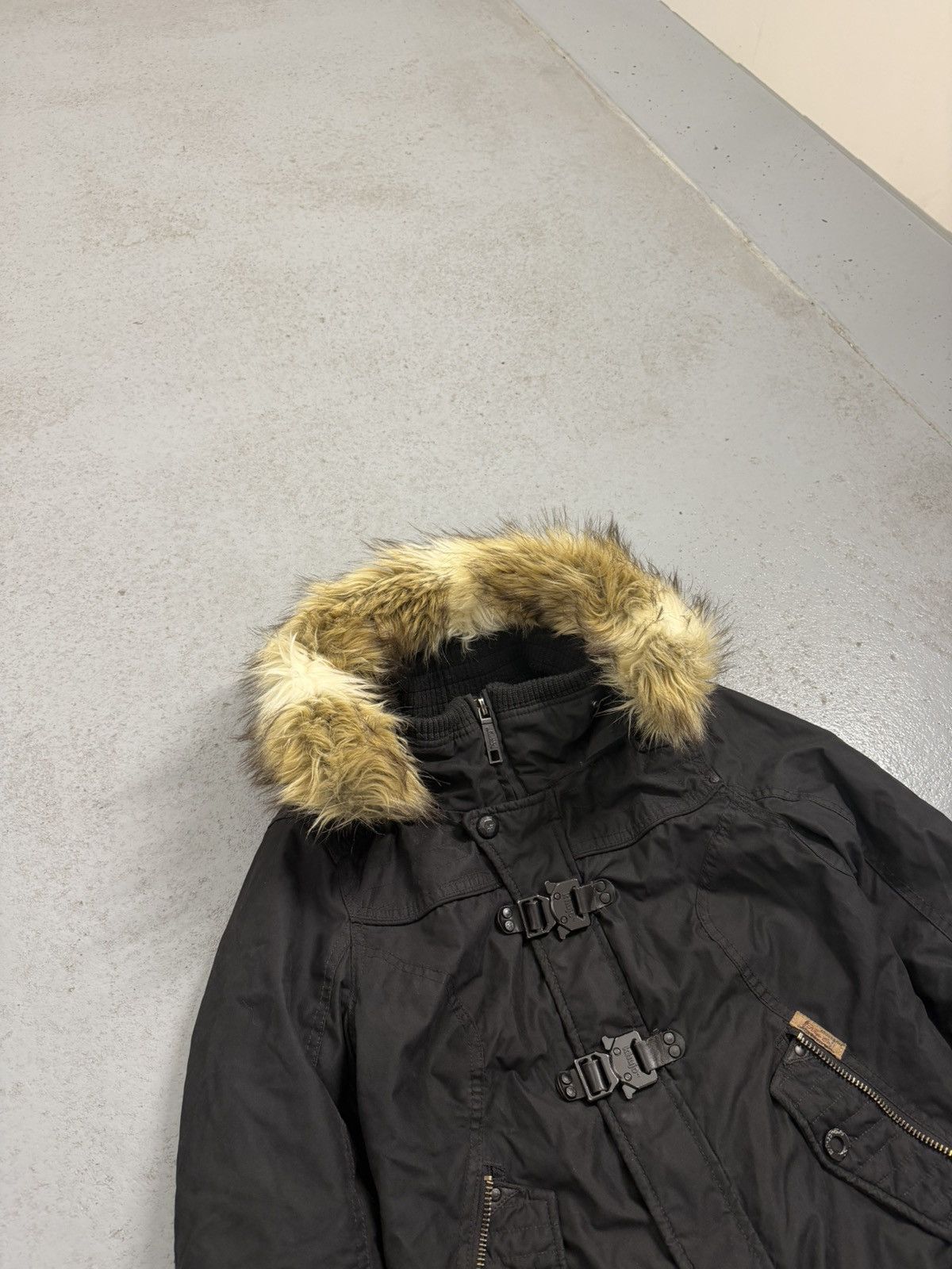 khujo Khujo Double Belted Fur Insulated Jacket Size M / US 6-8 / IT 42-44 - 7 Thumbnail