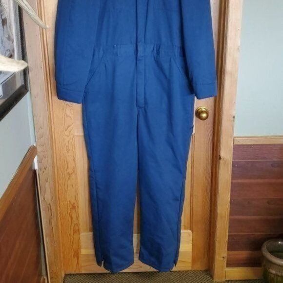 Dickies Dickies Quilted Insulated Blue Pocketed Zippered Full Sz. 42 Size US L / EU 52-54 / 3 - 2 Thumbnail