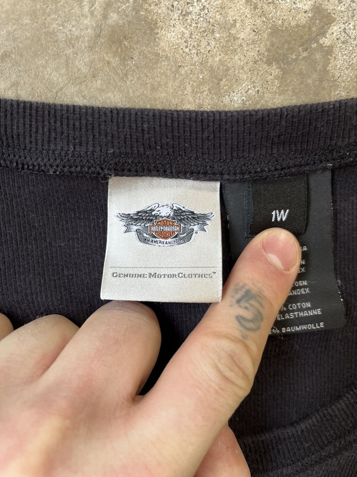Harley Davidson Y2K Harley Davidson Embroidered Longsleeve Size M / US 6-8 / IT 42-44 - 4 Thumbnail