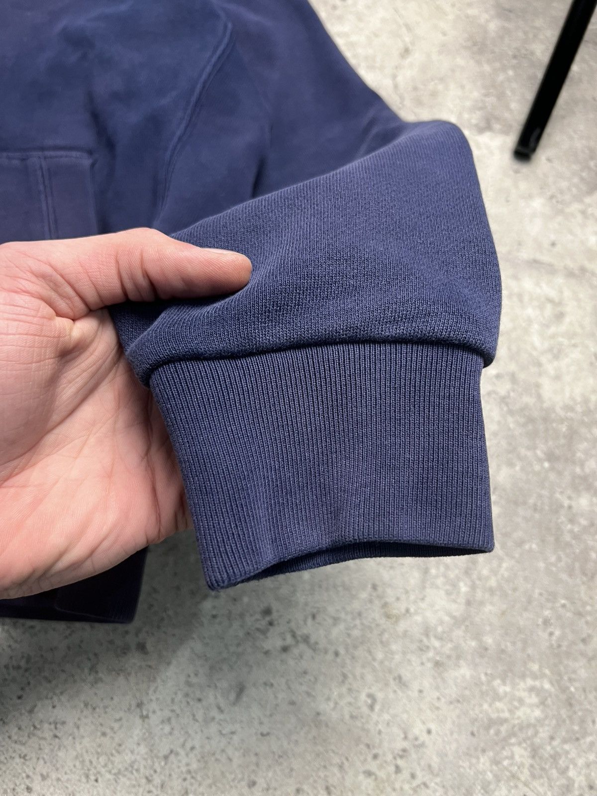 Polo Ralph Lauren Vintage 90s Polo Ralph Lauren Zip Up Hoodie Blue faded Size US M / EU 48-50 / 2 - 6 Thumbnail