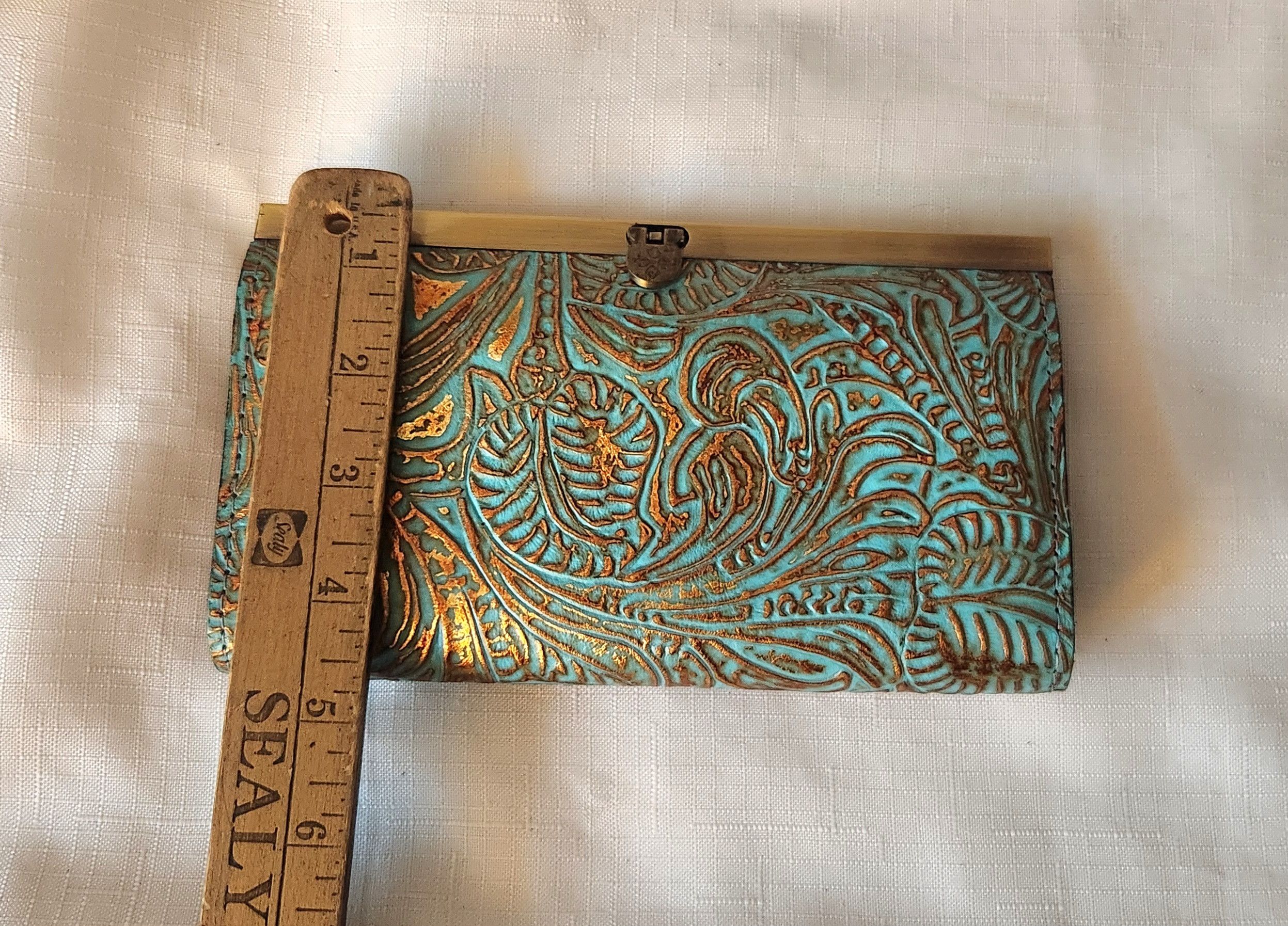 Patricia Nash Patricia Nash Zancona Tote Bag Purse and Wallet Leather Size ONE SIZE - 19 Thumbnail