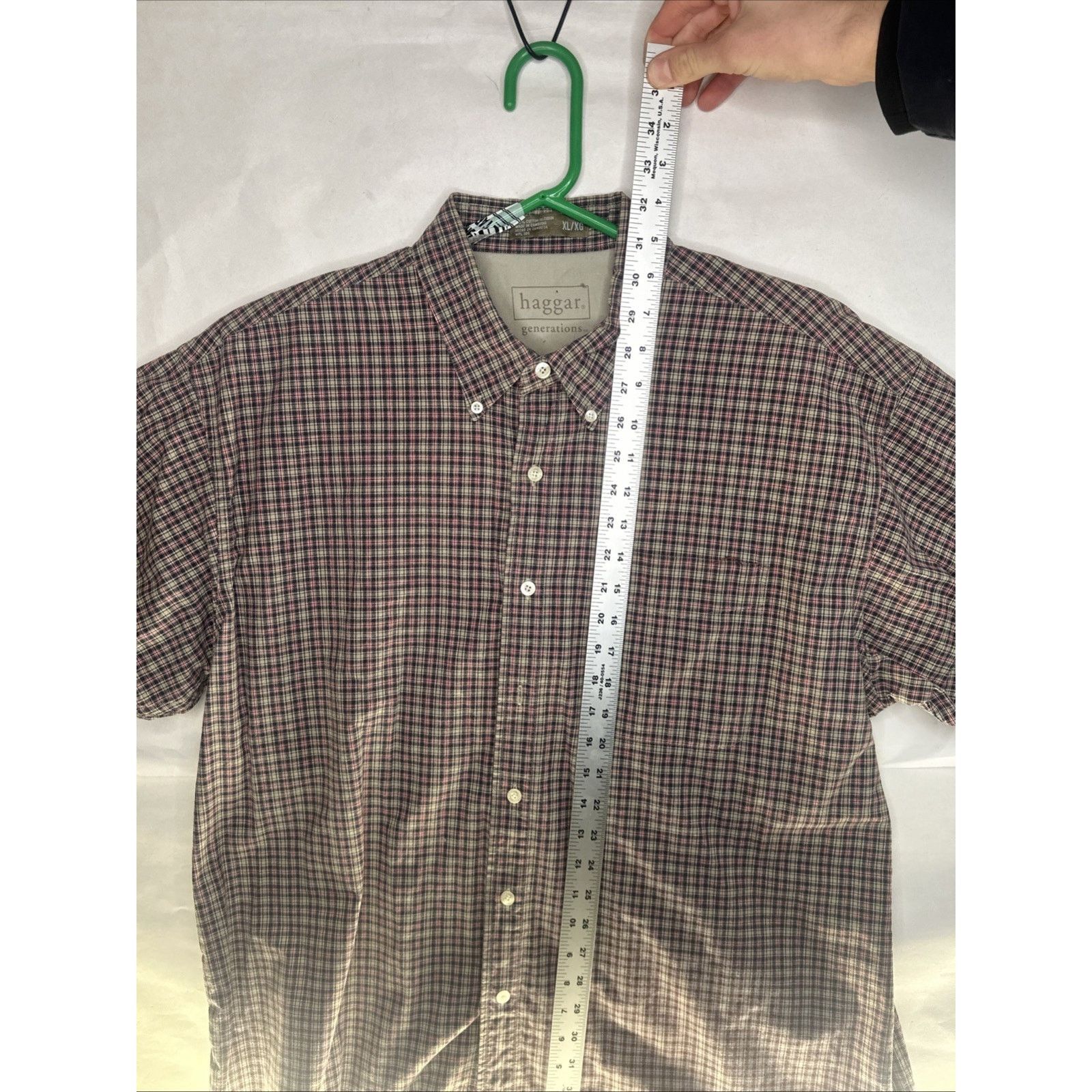 Haggar Hagar Generations Men's Extra Large Long Sleeve Button Up Size US XL / EU 56 / 4 - 4 Thumbnail