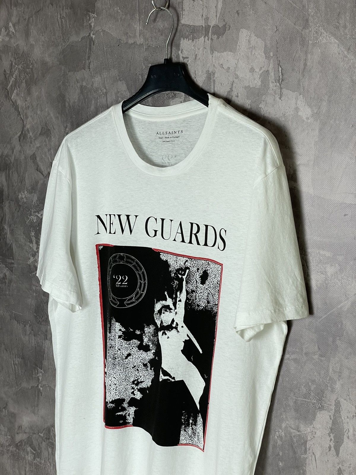Allsaints Allsaints Y2K T-shirt Big Logo Streetwear “New Guards” Size US S / EU 44-46 / 1 - 7 Thumbnail