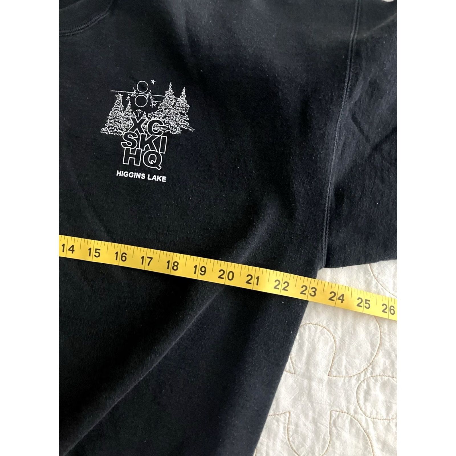 Hanes VINTAGE Hanes Sweater Men Cross Country Ski Black Cotton L Pullover Skiing MENS VTG 1960s 70s Theme Skiing Fashion Cold Weather Size US L / EU 52-54 / 3 - 4 Thumbnail