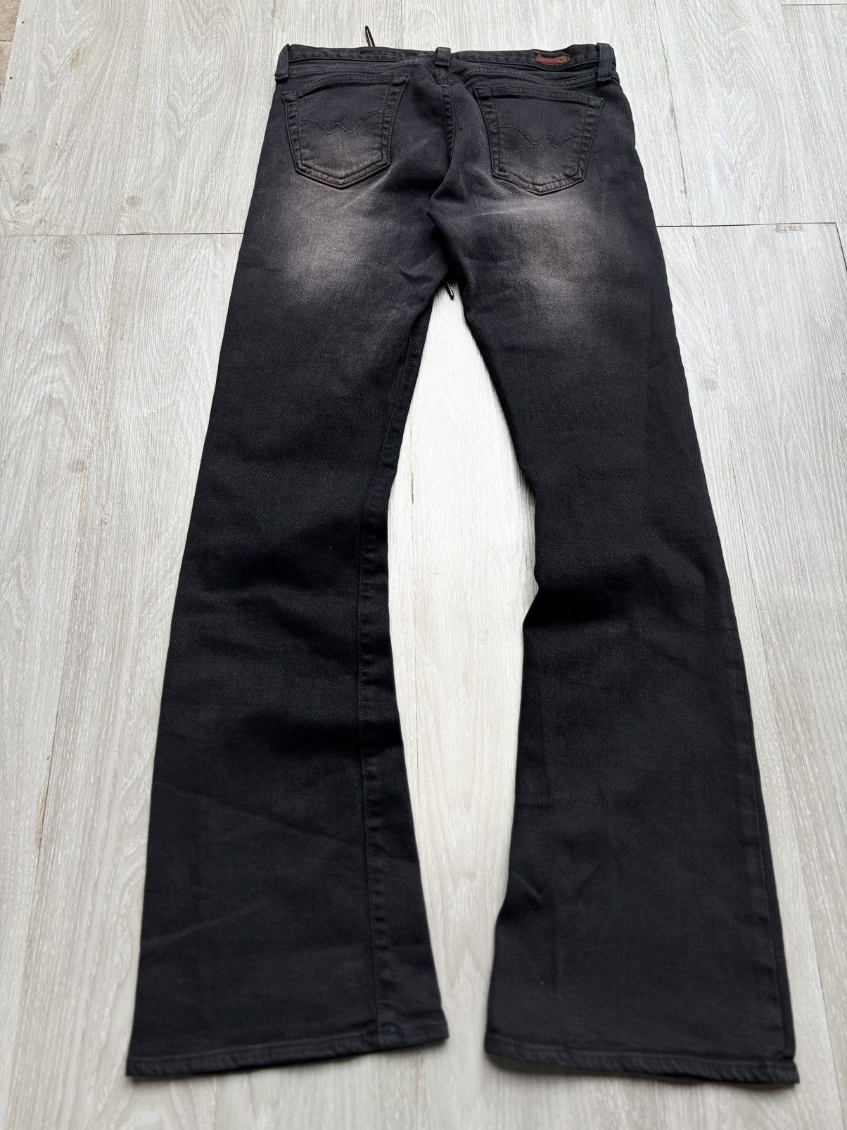 Japanese Brand AG lace up flare jeans Size US 27 - 6 Thumbnail