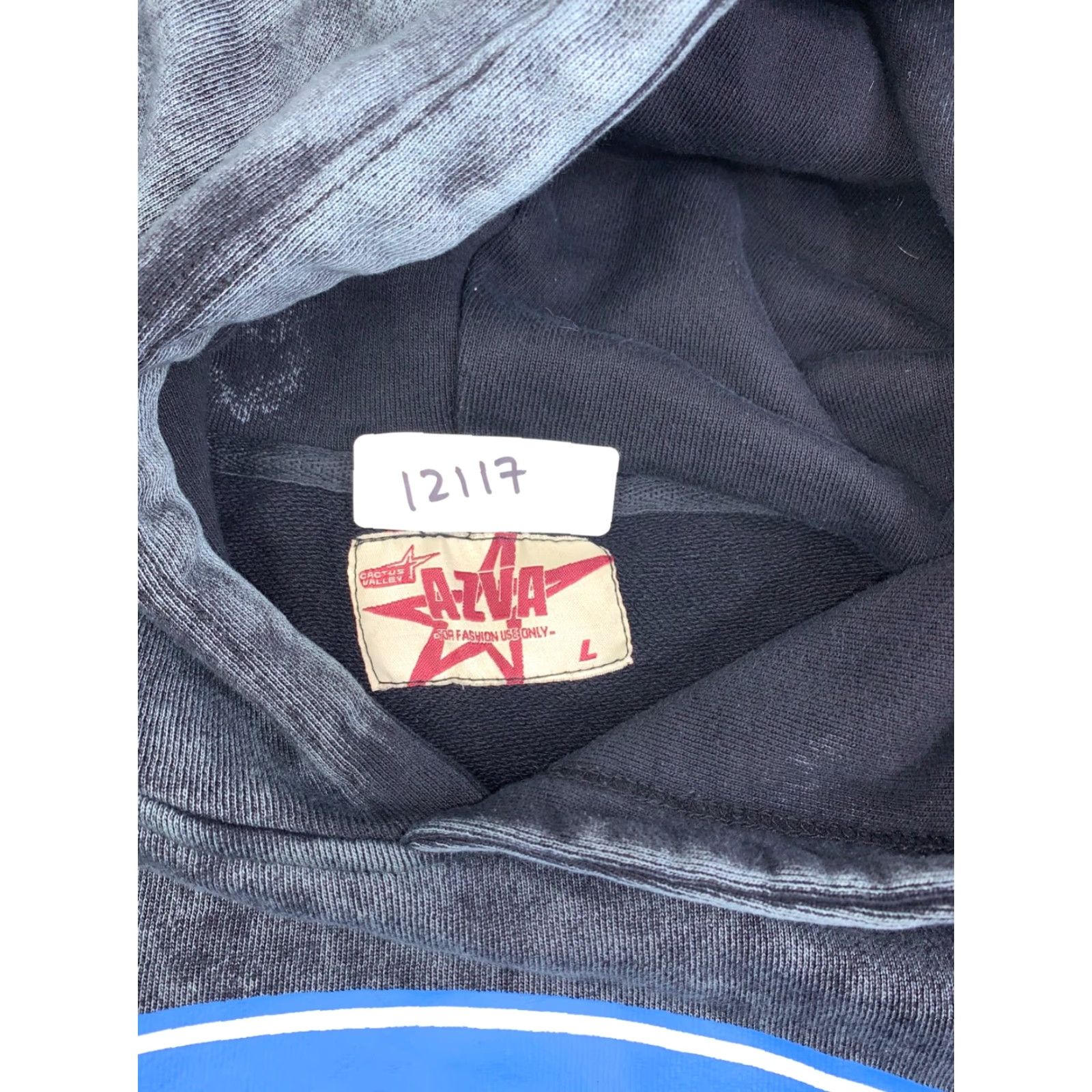 Vintage Cactus Valley Hoodie Mens XL Blue Streetwear Pullover Heavy Fleece Long Sleeve Drawstring 12117 Size US XL / EU 56 / 4 - 2 Thumbnail
