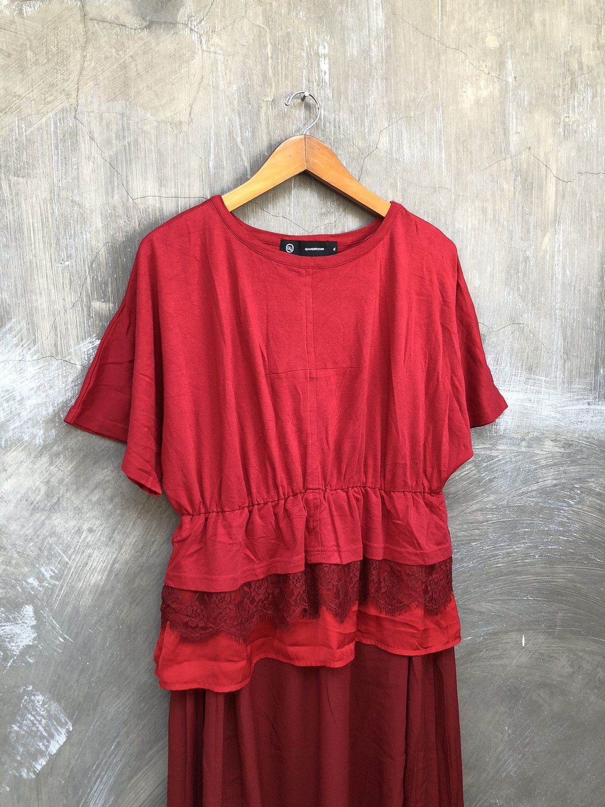Undercover BNWT💥 GU Undercover Red Maxi Dress Size XL / US 12-14 / IT 48-50 - 2 Thumbnail
