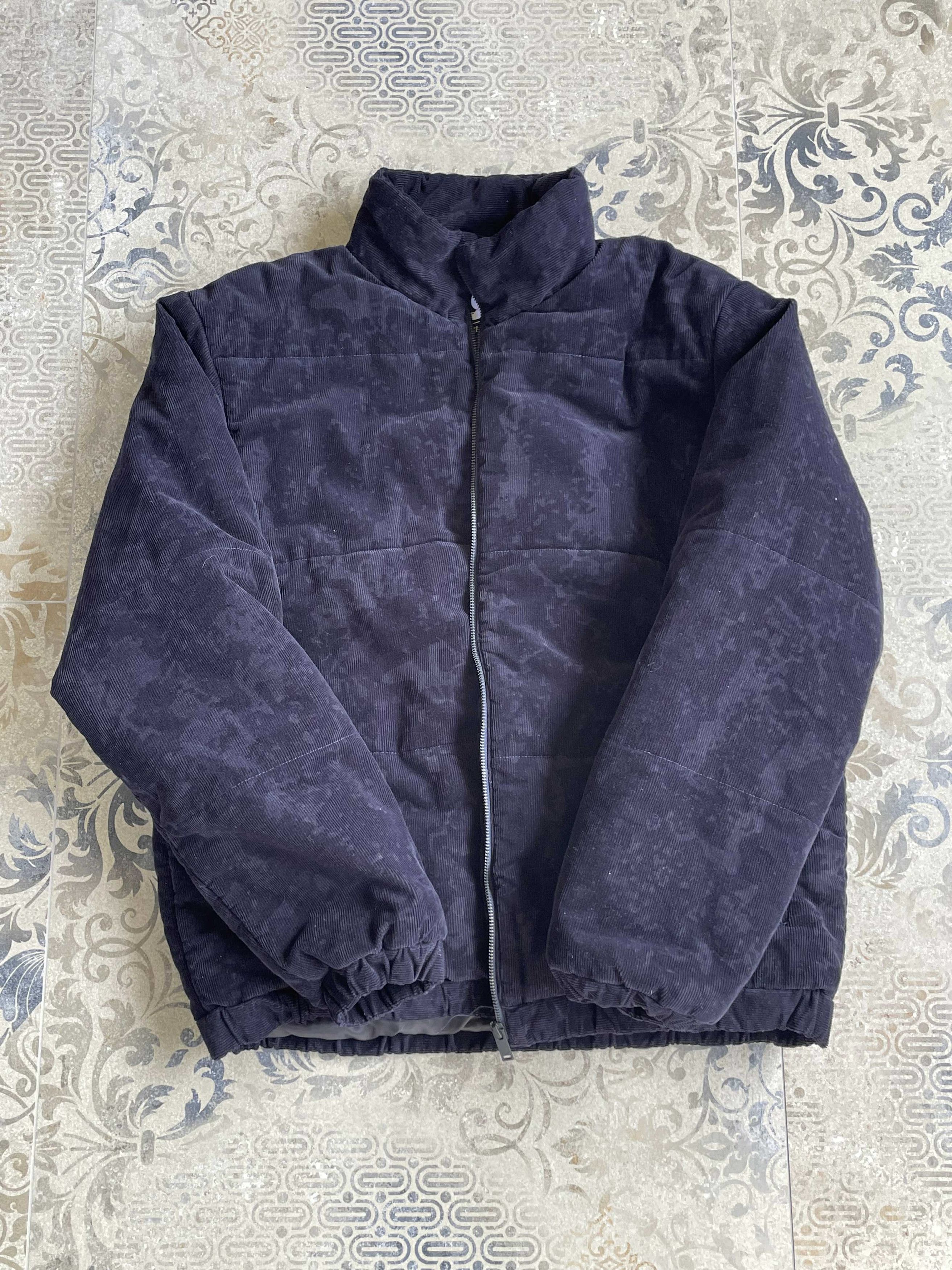 Edwin Edwin Atakai Puffer Corduroy Jacket Mens Size M Navy Size US M / EU 48-50 / 2 - 8 Thumbnail