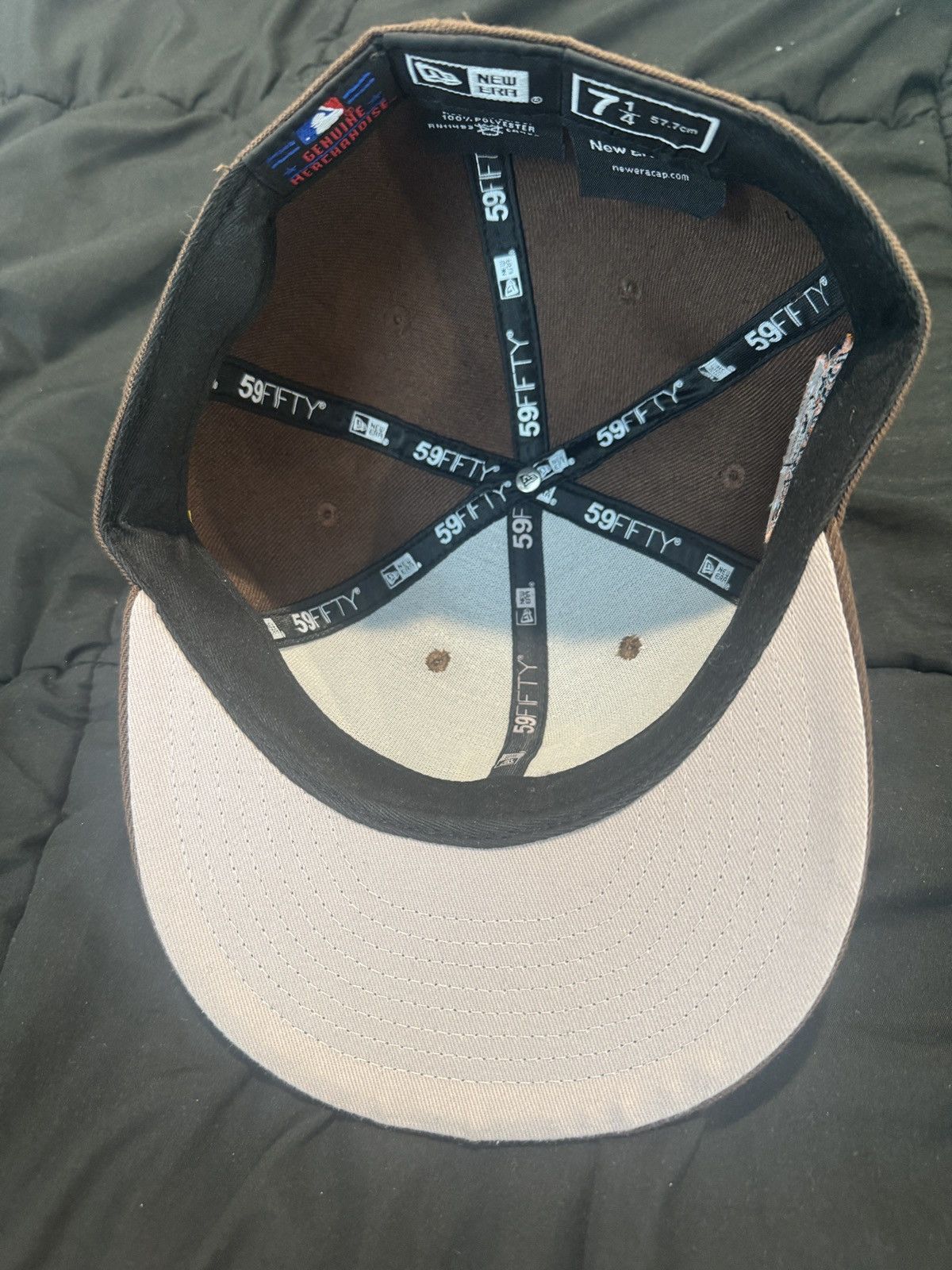 New Era Brown SD Padres fitted Size ONE SIZE - 3 Thumbnail