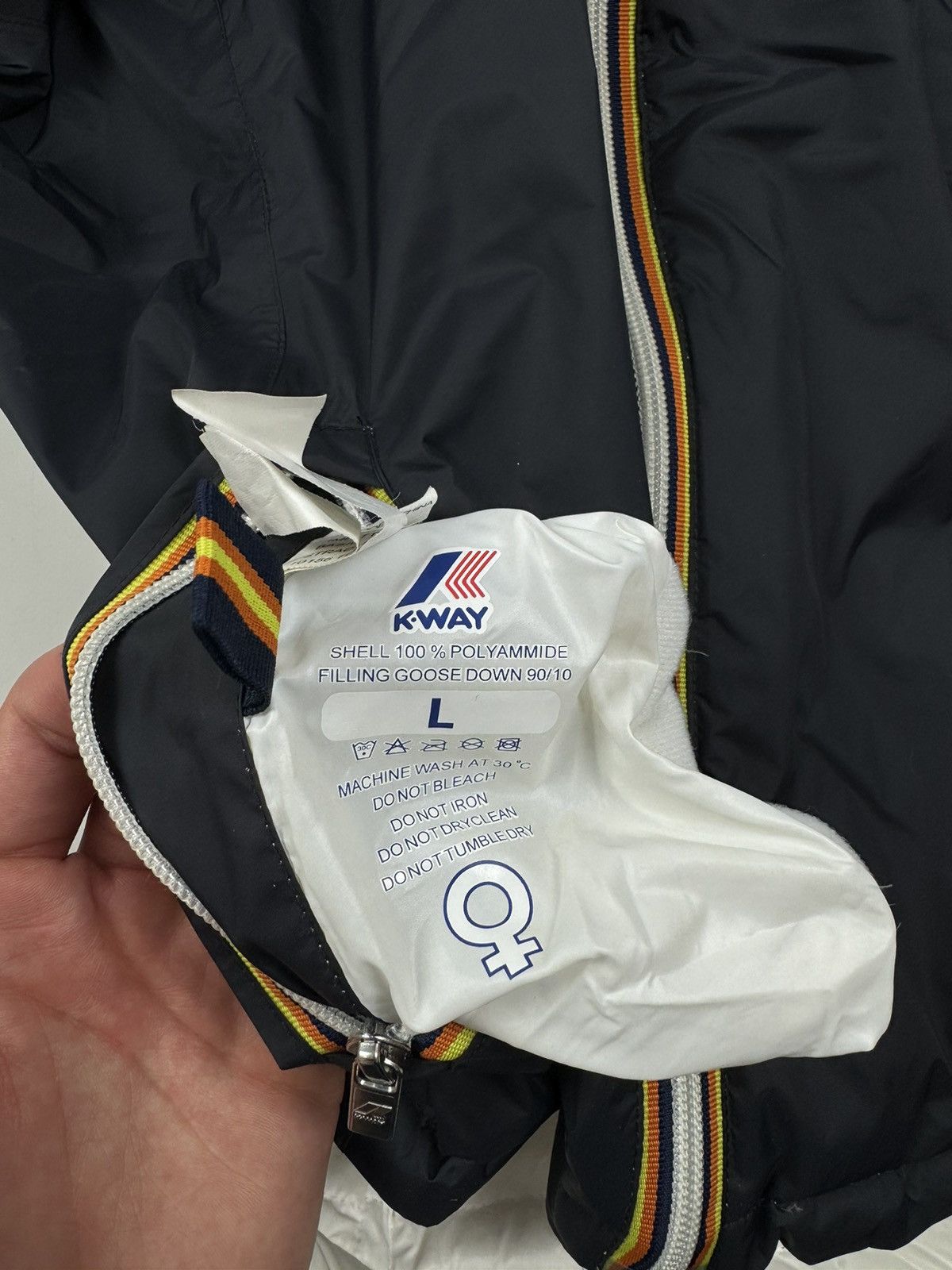 K-Way K Way Reversible Down Women’s Winter Jacket Size L / US 10 / IT 46 - 10 Thumbnail