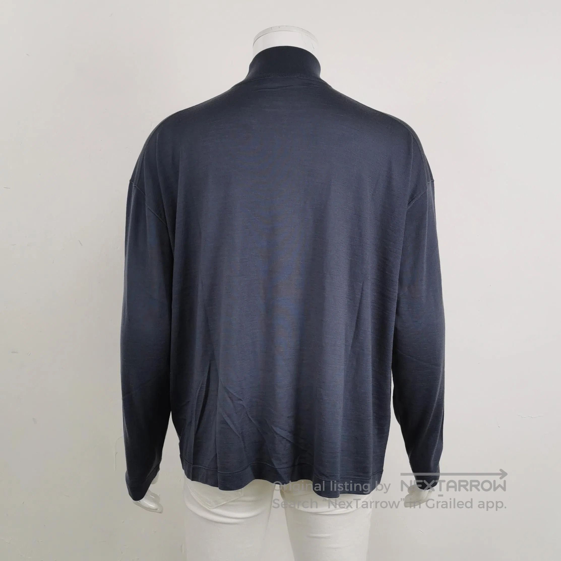 Jil Sander Jil Sander Wool Logo Turtleneck Knit Sweater. Size US S / EU 44-46 / 1 - 1 Thumbnail