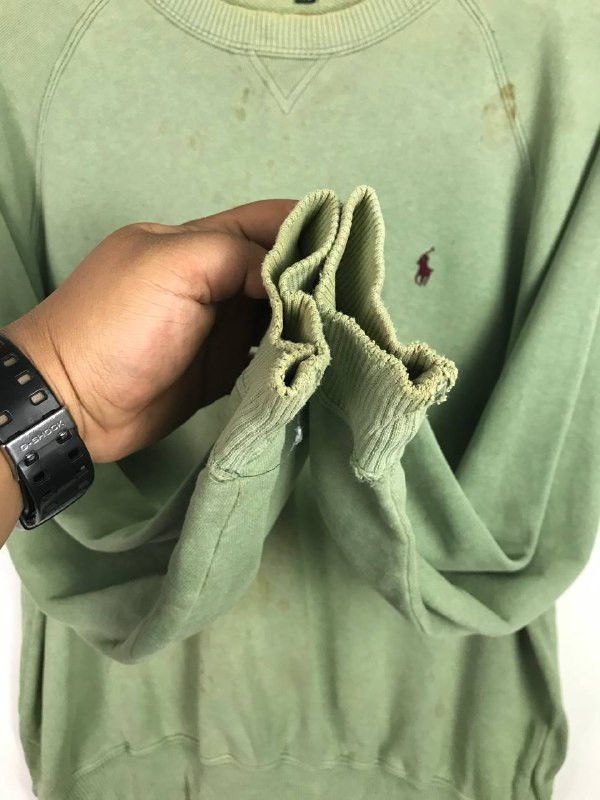 Polo Ralph Lauren × Ralph Lauren × Vintage Vintage Distressed Polo Ralph Lauren Sweatshirt Size US L / EU 52-54 / 3 - 5 Thumbnail