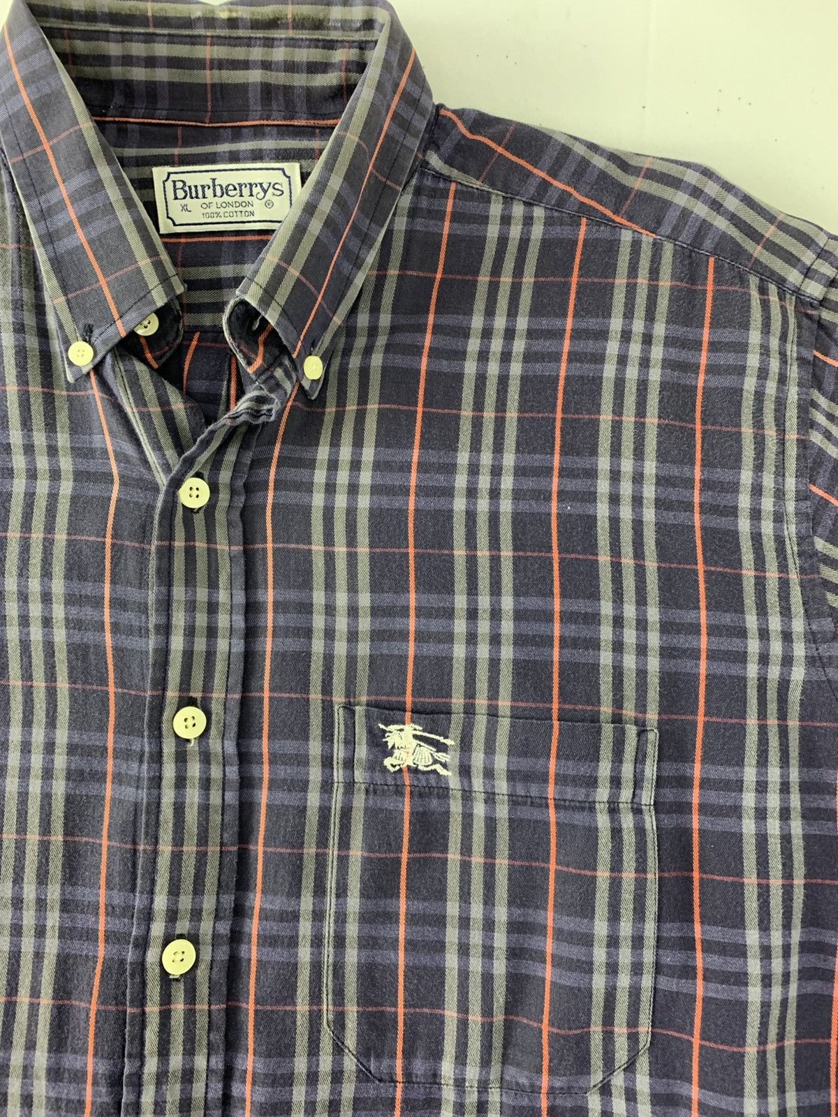 Burberry 90s Burberrys Of London Checked Button Up Shirt Size US XL / EU 56 / 4 - 4 Thumbnail