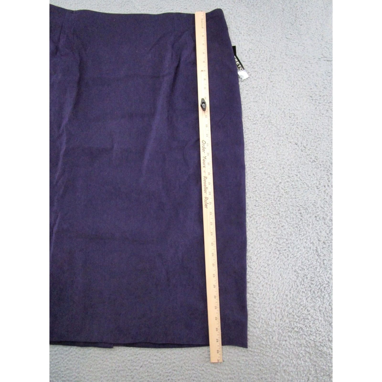 Vintage VINTAGE Briggs Skirt Maxi Suede Purple 24W Plus Long 24W Womeneltas? Size 42" / US 20 - 5 Thumbnail