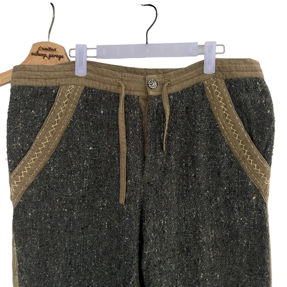 Native × Vintage Rare Kamlesh Native Knitted Statement Pant Size US 36 / EU 52 - 3 Thumbnail