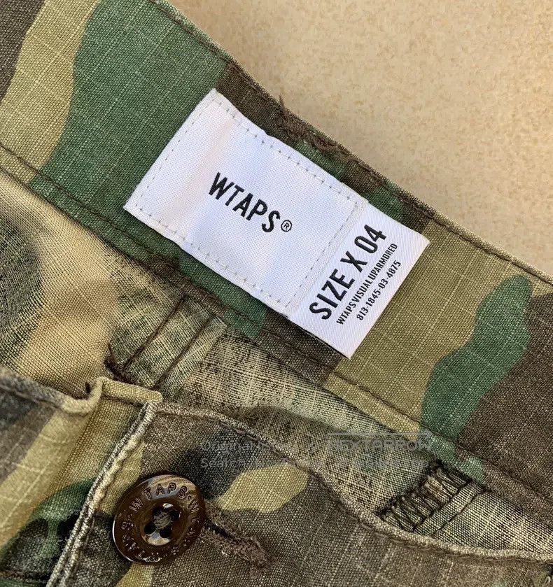 Wtaps Wtaps size 4 Camouflage checkered fabric pant legs Size US 42 / EU 58 - 5 Thumbnail