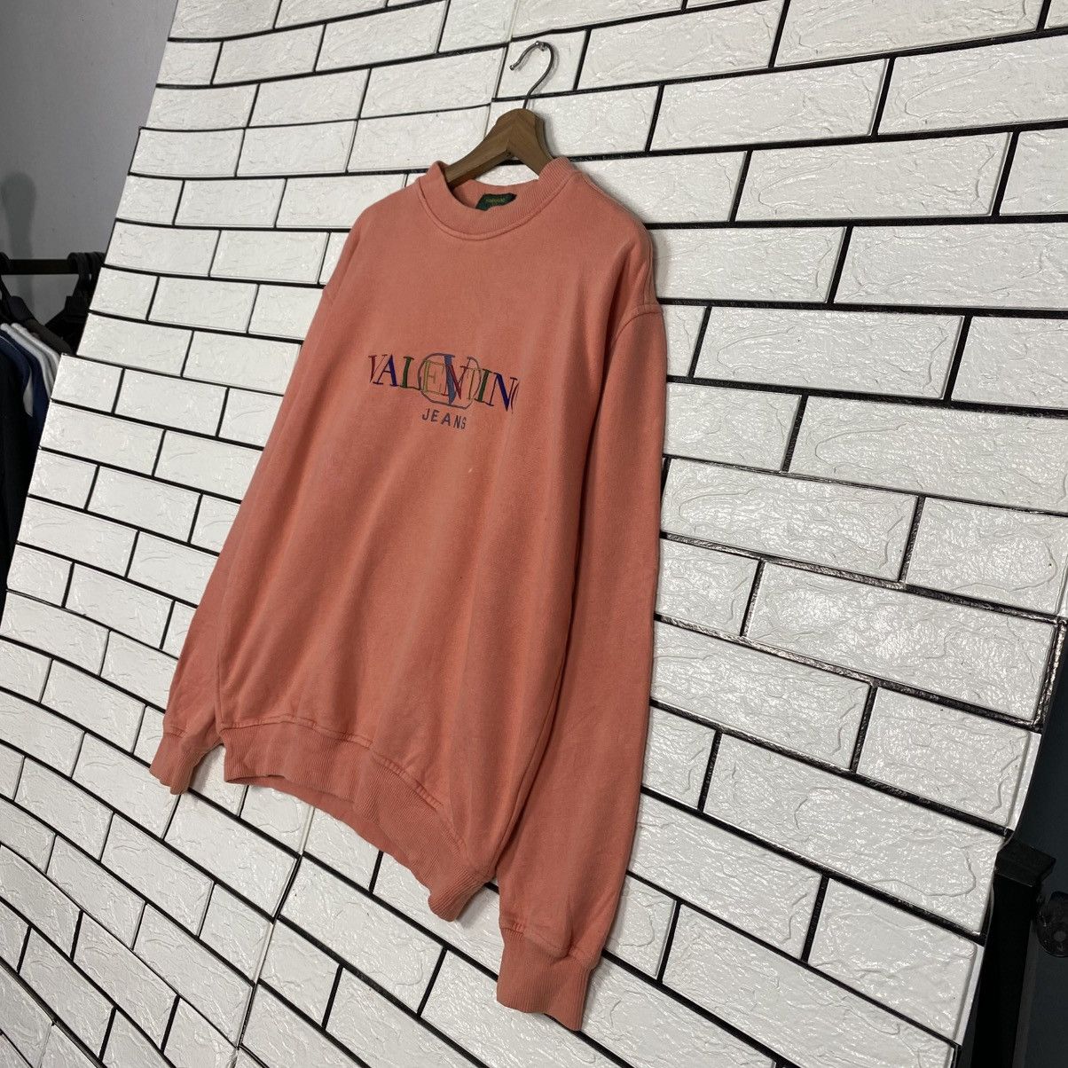 Japanese Brand 📌Vintage Sweatshirt Valentino Jeans Big Logo Embroidery Size US L / EU 52-54 / 3 - 3 Thumbnail