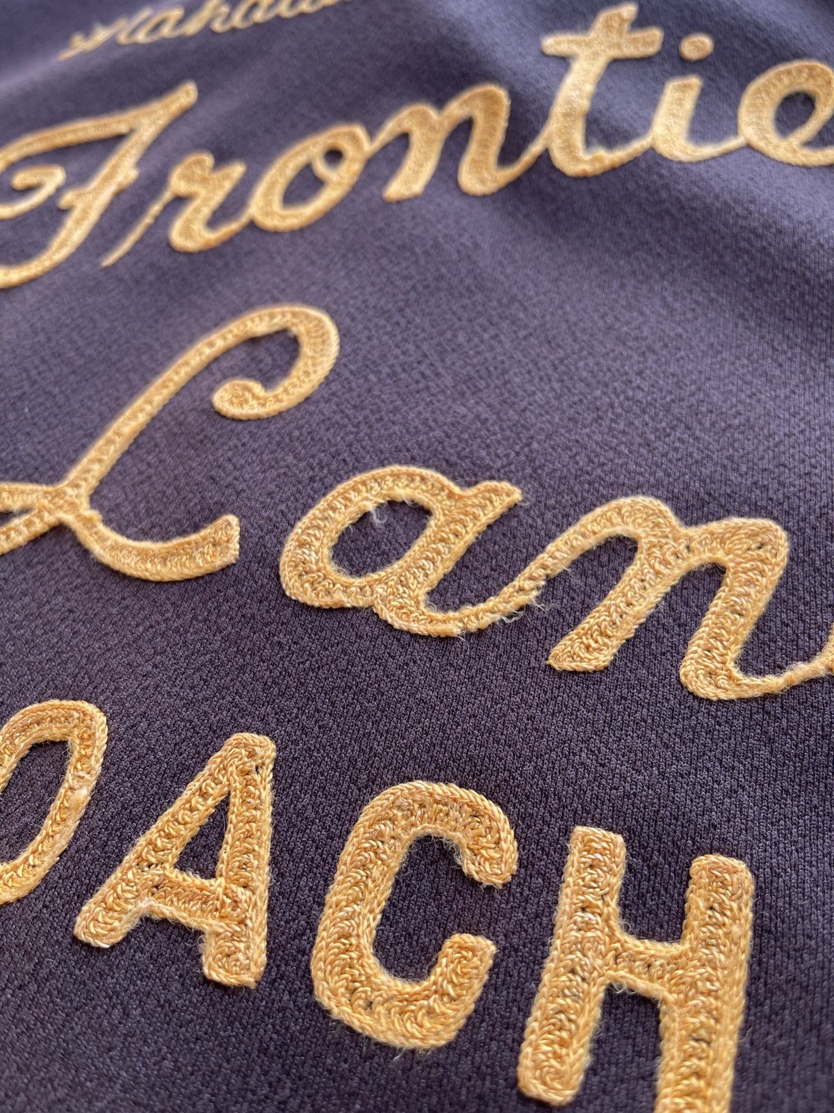 Vintage 70s Hilton Bowling Shirt "Mahalak Frontier Lanes Coach" Size S / US 4 / IT 40 - 6 Thumbnail