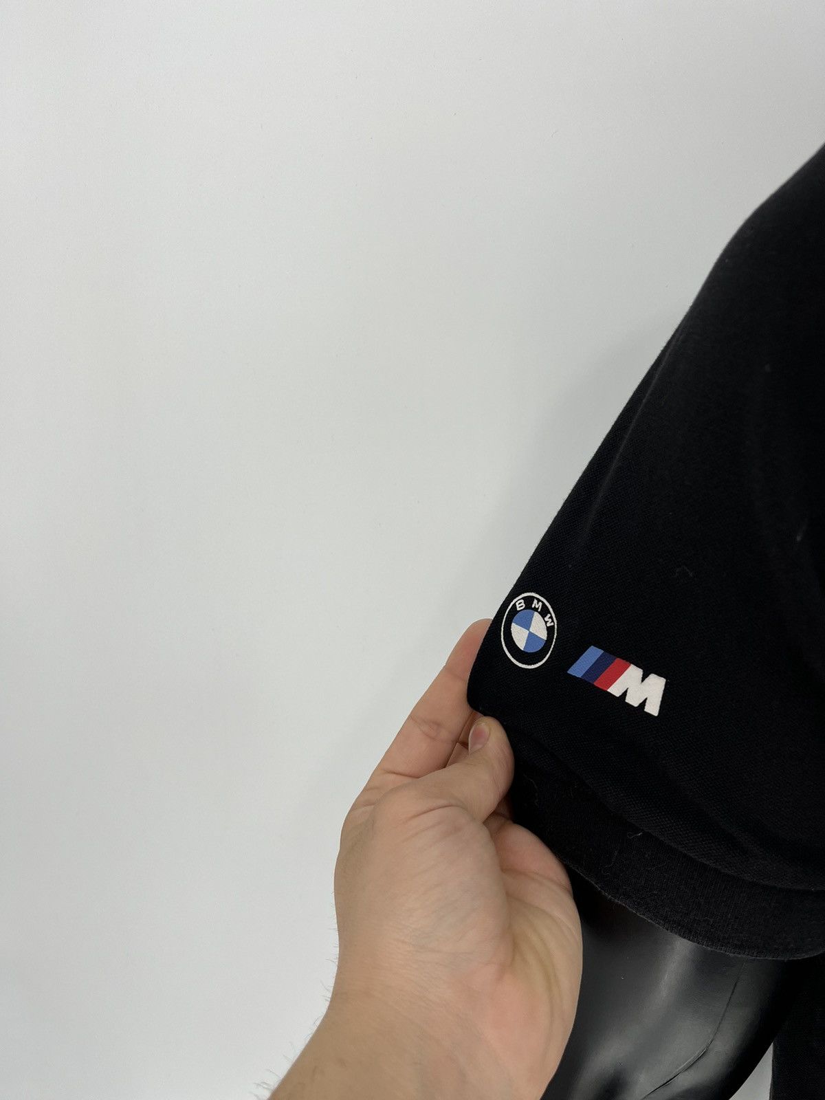 BMW BMW M Mortorsports Spellout Polo Shirt Racing Style Size US L / EU 52-54 / 3 - 7 Thumbnail