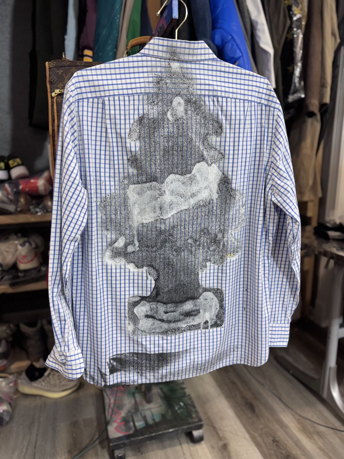 J.Crew × Union LA Incredible 1/1 Derived “LITTLE TREES” Gala Size US XL / EU 56 / 4 - 2 Thumbnail