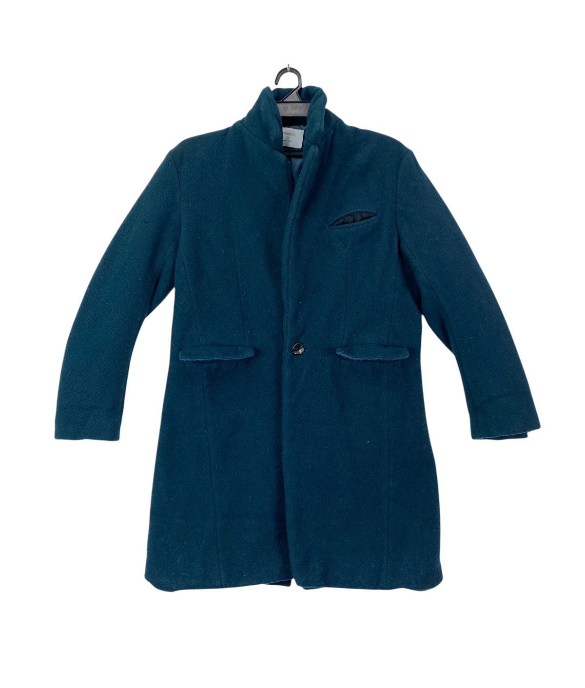 Japanese Brand × STUDIOUS Studious japan button up overcoat jacket Size US M / EU 48-50 / 2 - 2 Thumbnail