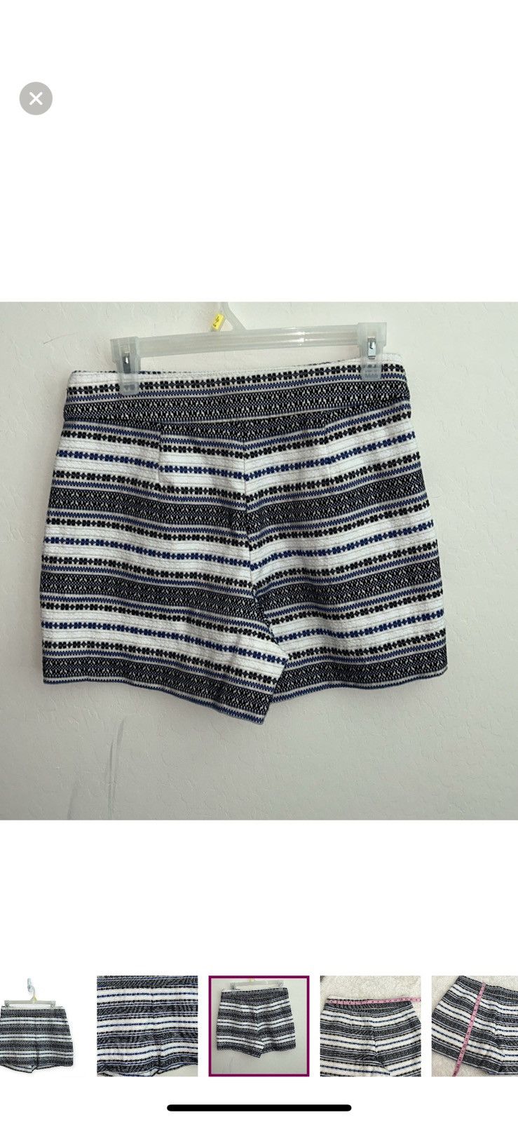Gap Gap embroidered high rise shorts size 6 Size 28" / US 6 / IT 42 - 6 Thumbnail