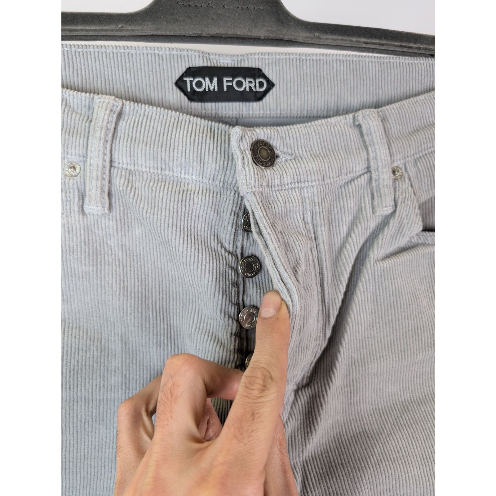 Tom Ford o1rshd1 Slim Jeans in Grey Size US 36 / EU 52 - 6 Thumbnail