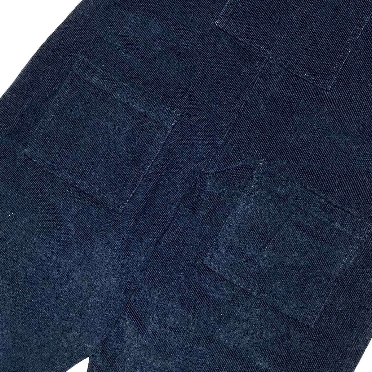 Vintage Lucy & Yak - Corduroy Dungarees Navy Overalls Size M / US 6-8 / IT 42-44 - 4 Thumbnail