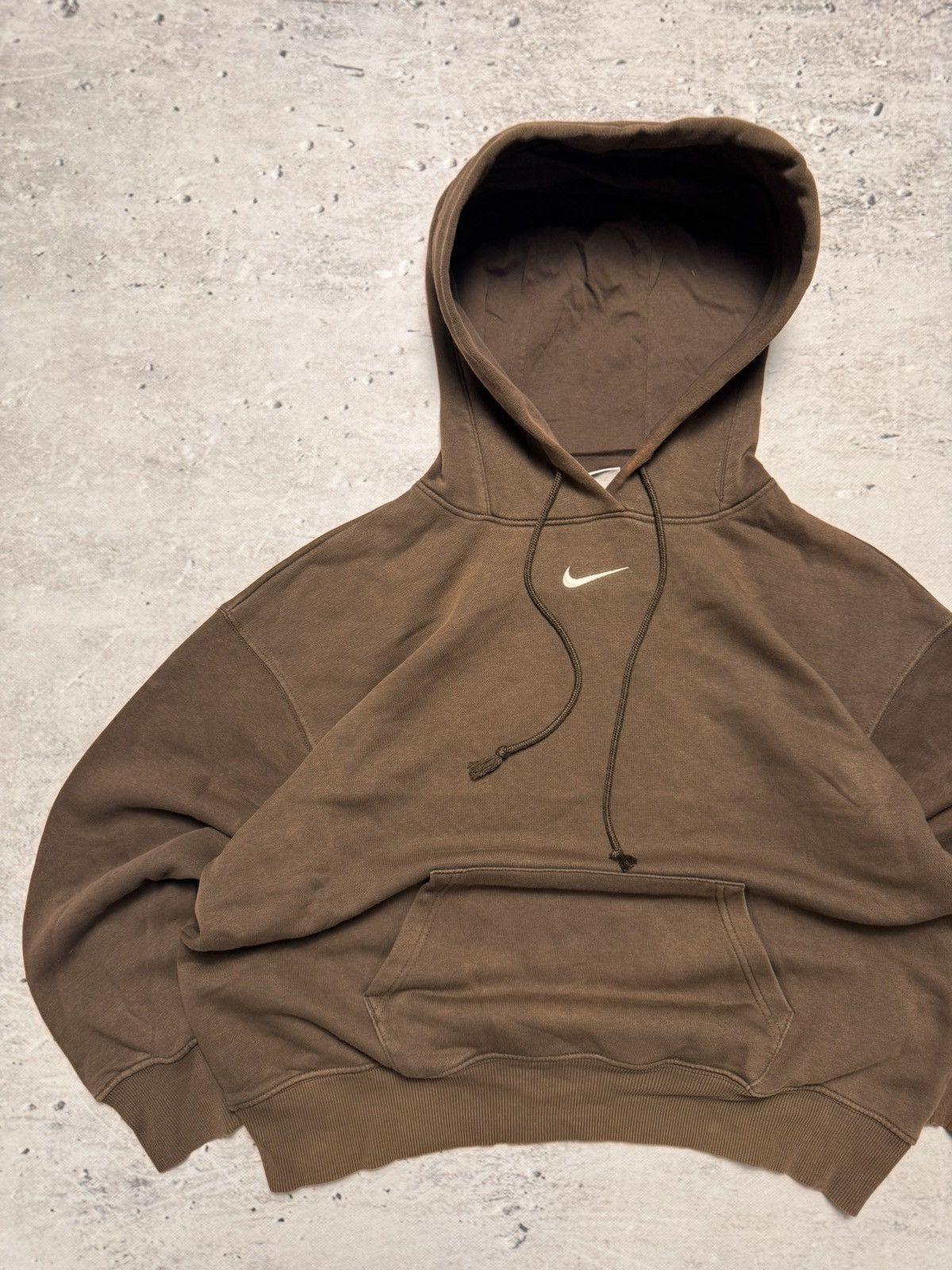 Nike × Vintage NIKE VINTAGE CENTER LOGO OVERSIZE BOXY HOODIE Size US S / EU 44-46 / 1 - 2 Thumbnail
